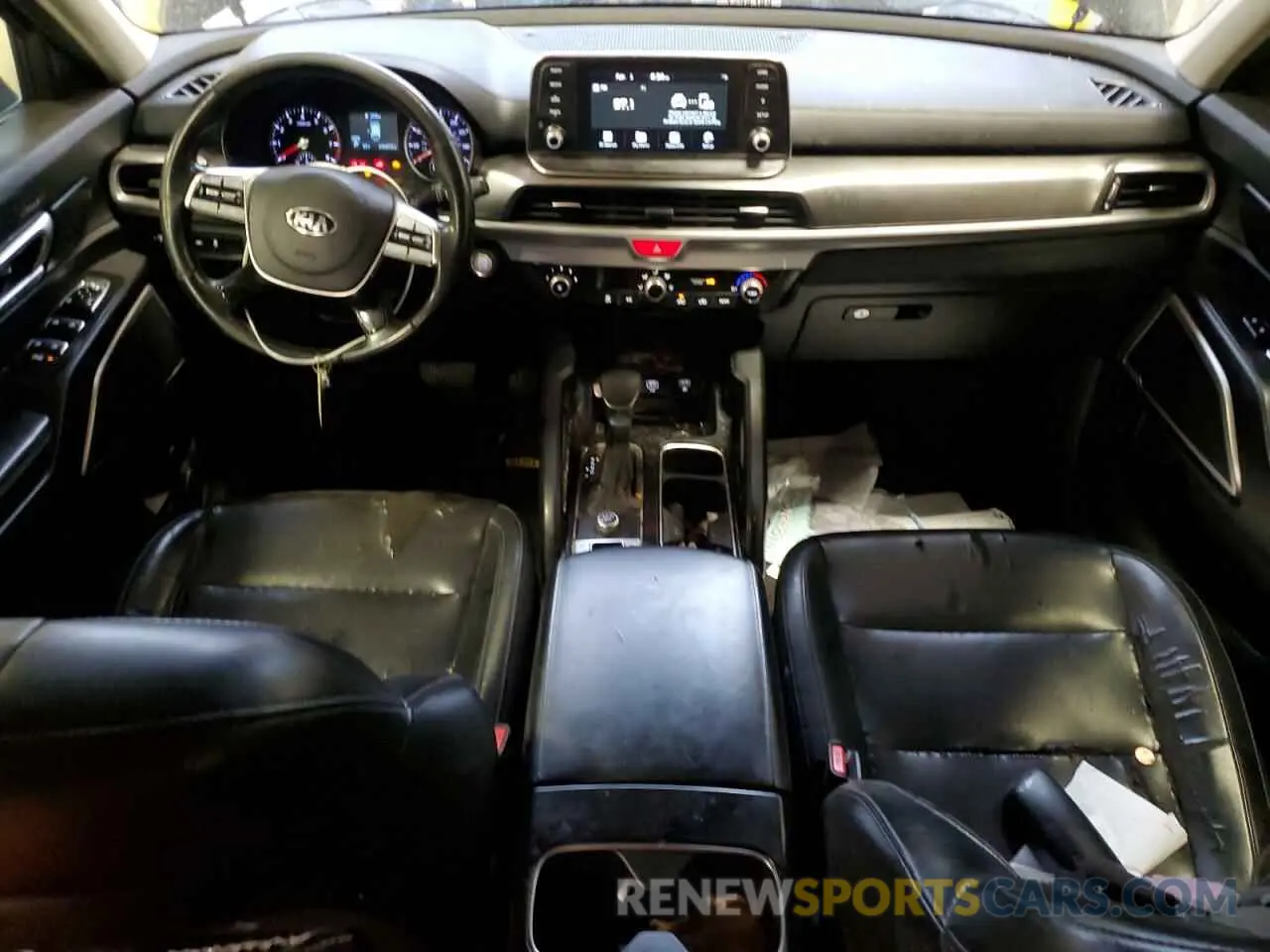 8 Photograph of a damaged car 5XYP24HCXMG192431 KIA TELLURIDE 2021