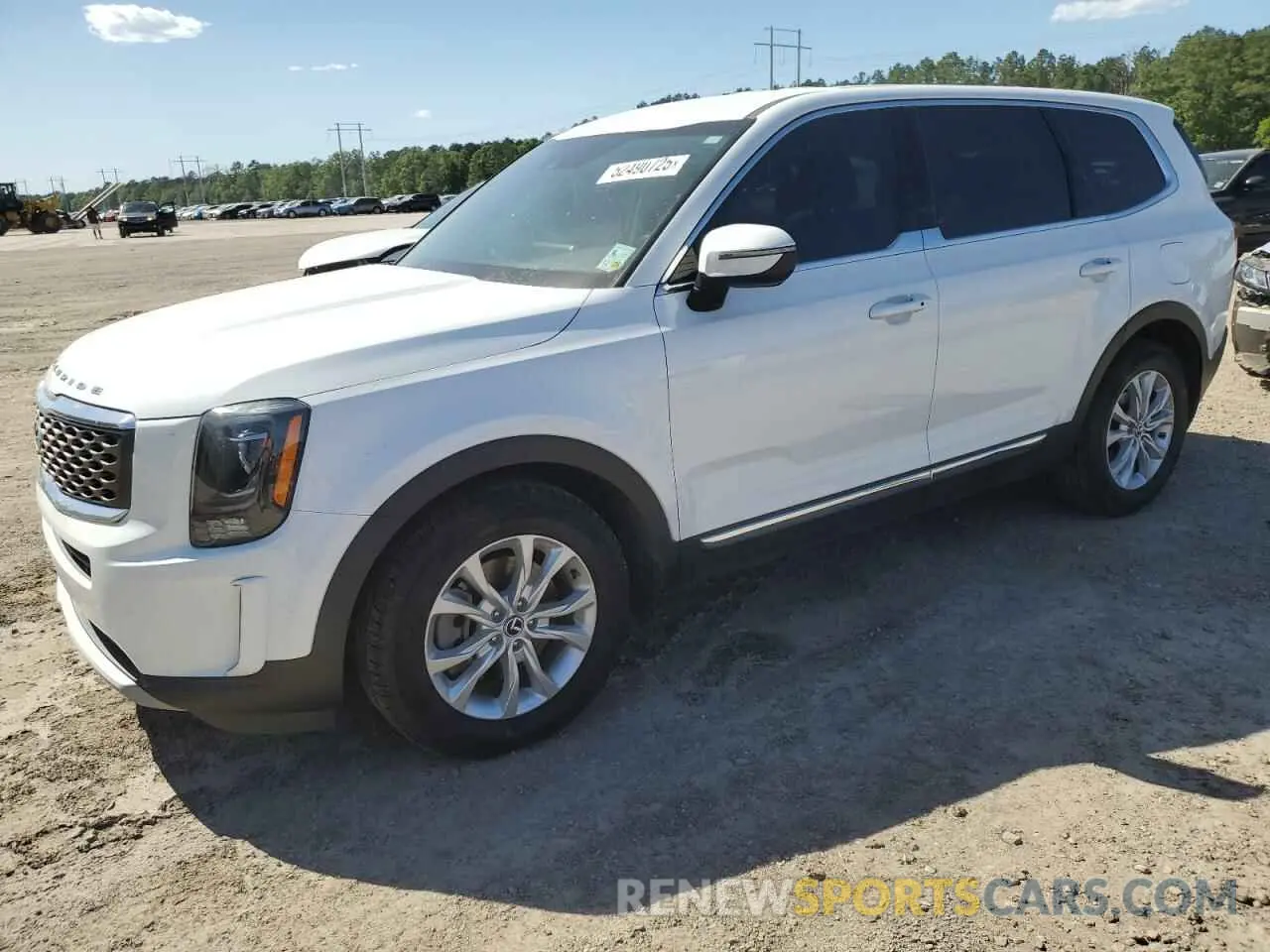 1 Photograph of a damaged car 5XYP2DHC0MG111937 KIA TELLURIDE 2021