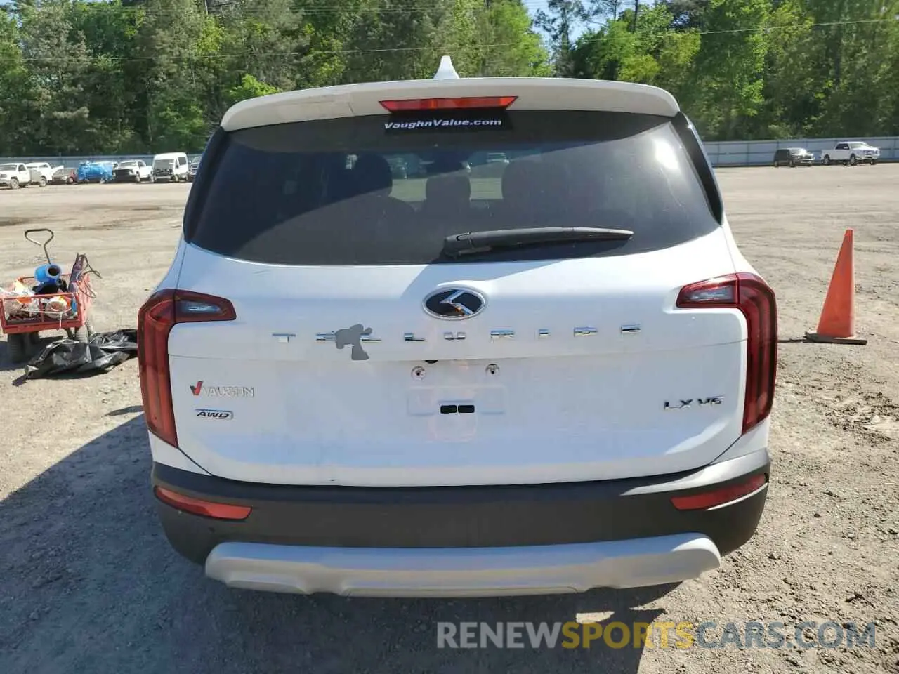 6 Photograph of a damaged car 5XYP2DHC0MG111937 KIA TELLURIDE 2021