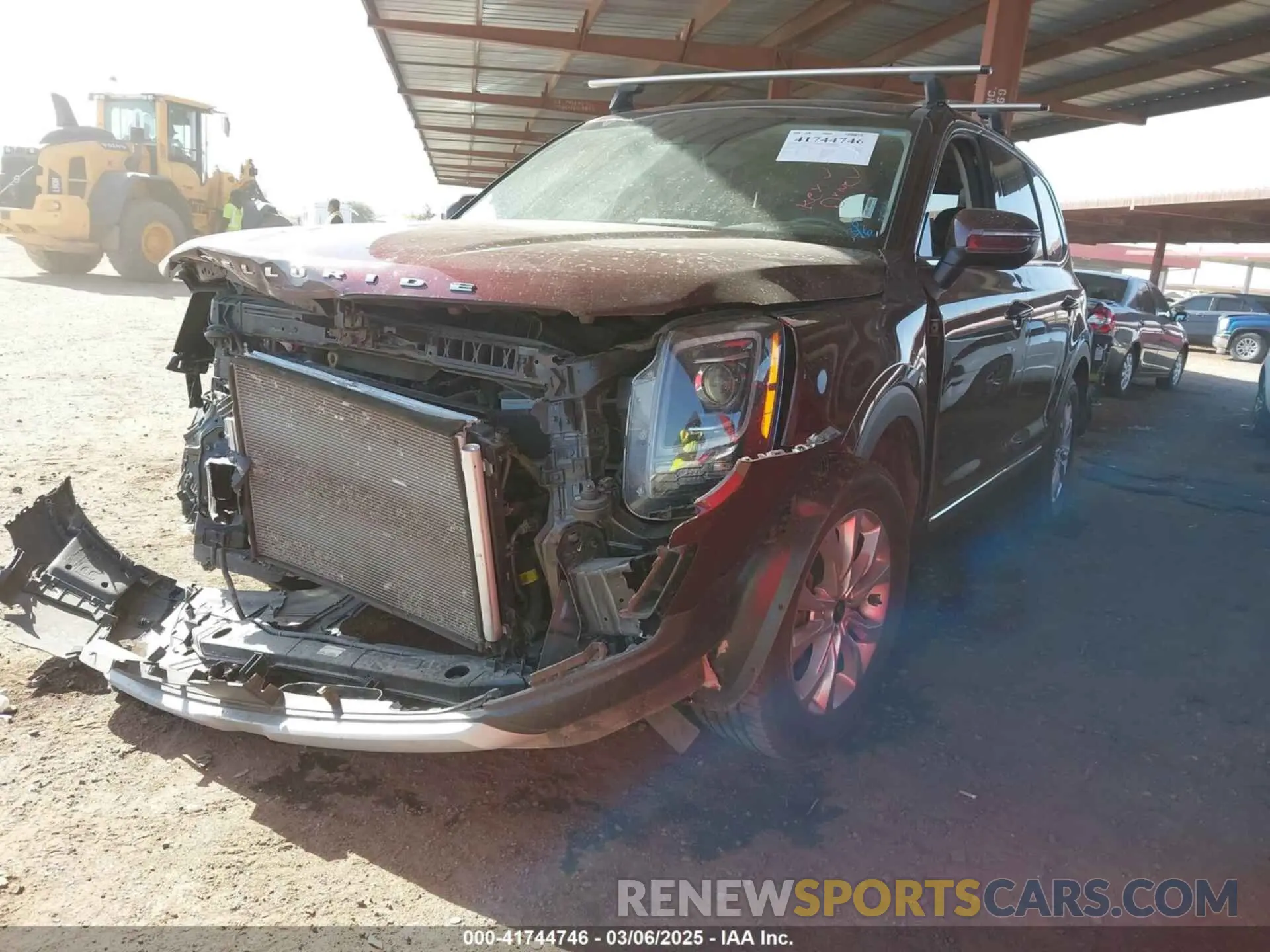2 Photograph of a damaged car 5XYP2DHC0MG179462 KIA TELLURIDE 2021