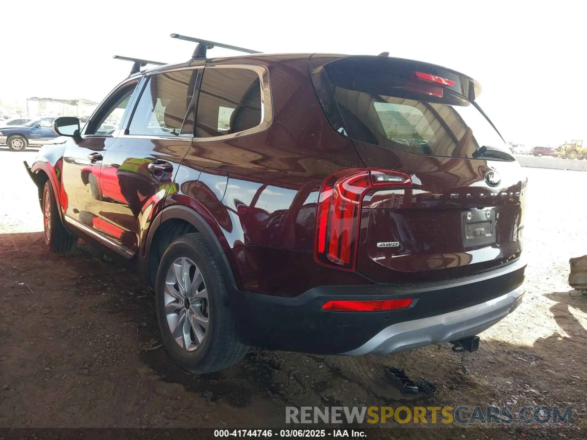 3 Photograph of a damaged car 5XYP2DHC0MG179462 KIA TELLURIDE 2021