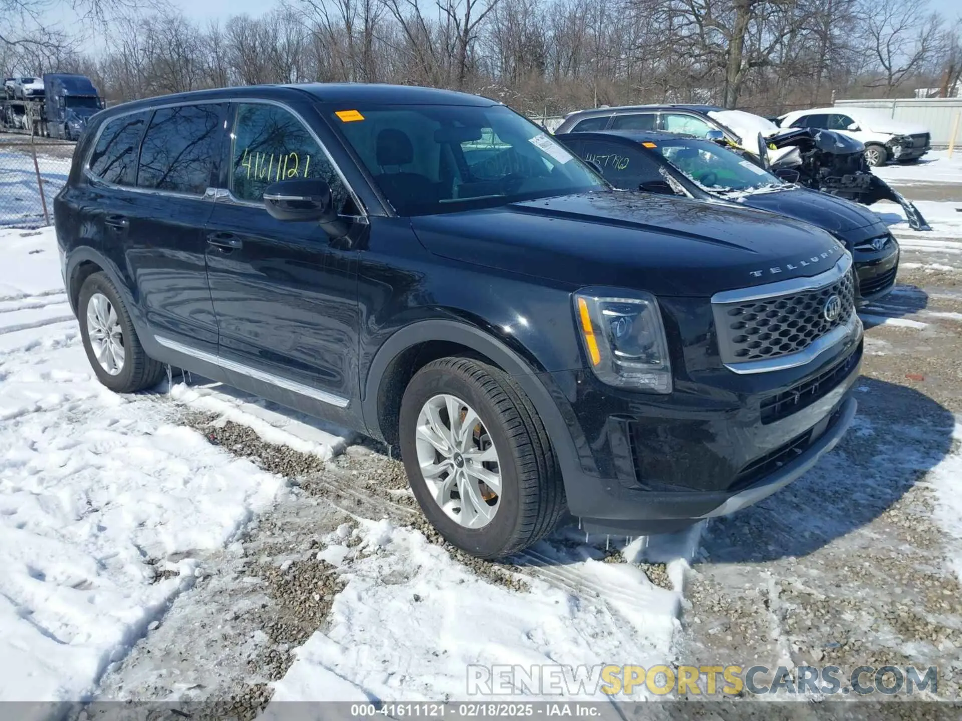 1 Photograph of a damaged car 5XYP2DHC2MG125595 KIA TELLURIDE 2021