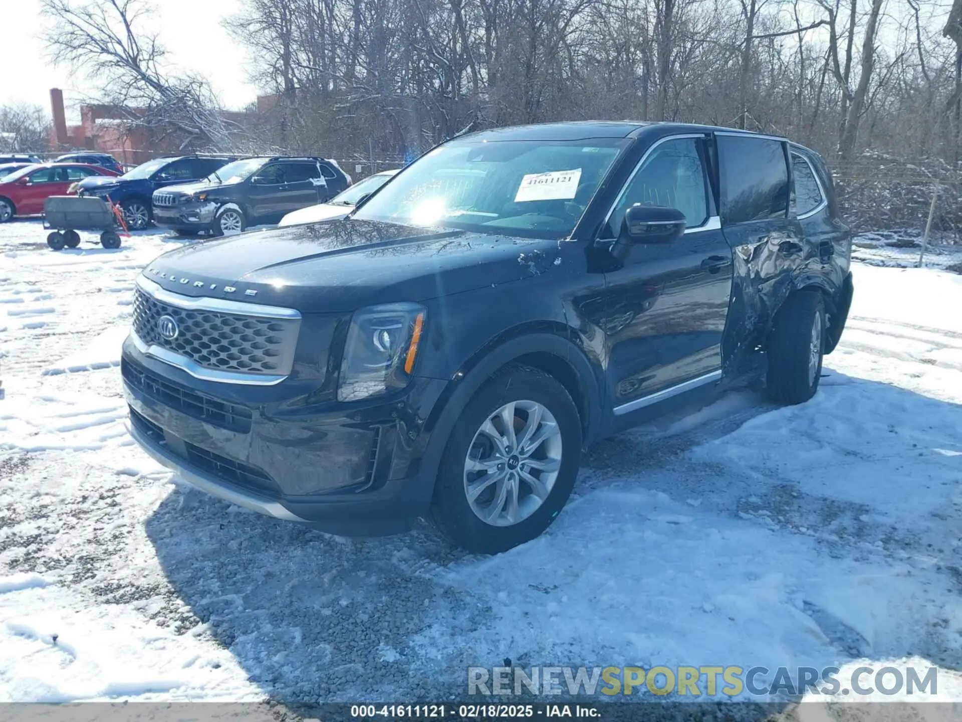 2 Photograph of a damaged car 5XYP2DHC2MG125595 KIA TELLURIDE 2021