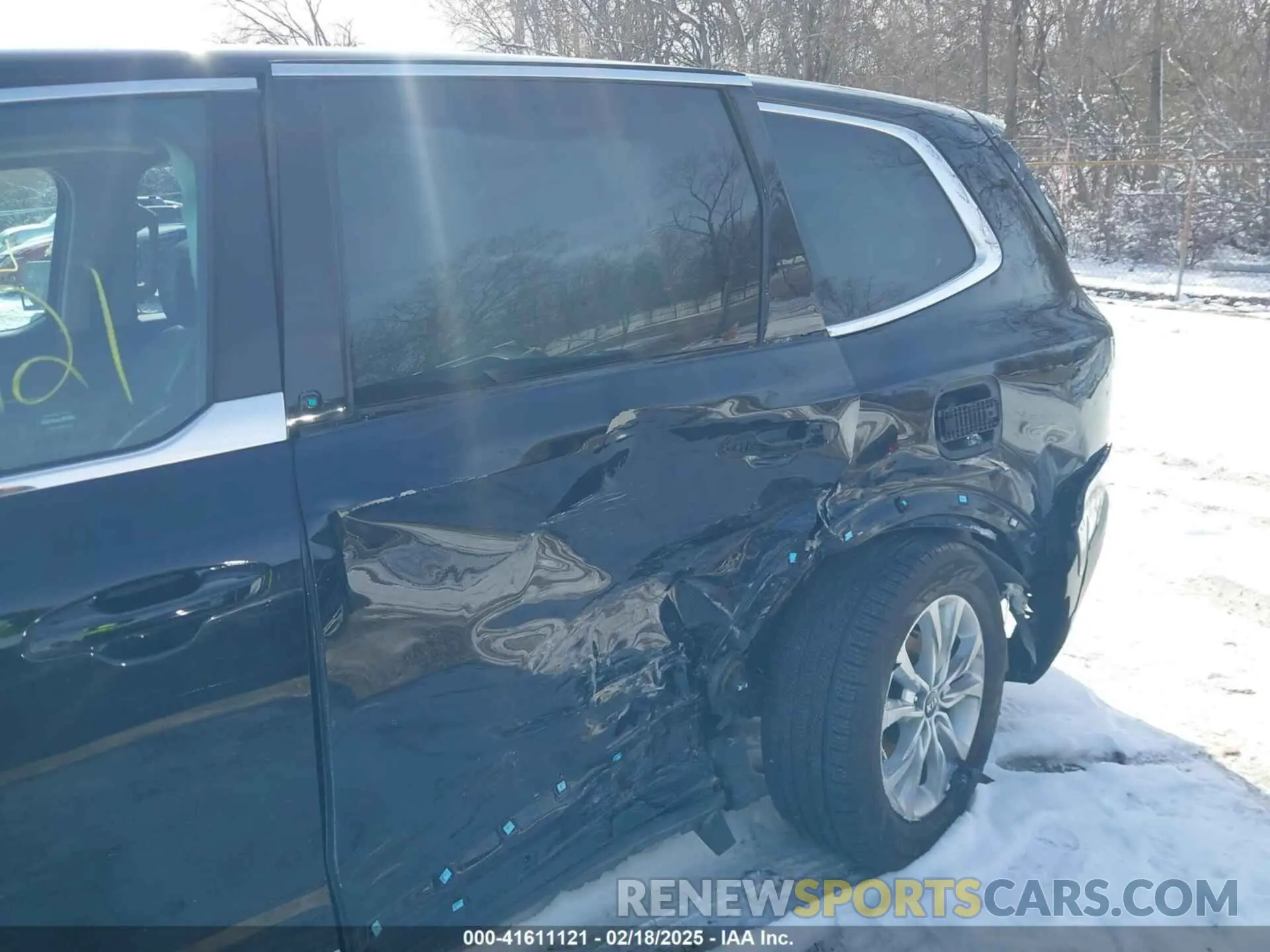 6 Photograph of a damaged car 5XYP2DHC2MG125595 KIA TELLURIDE 2021