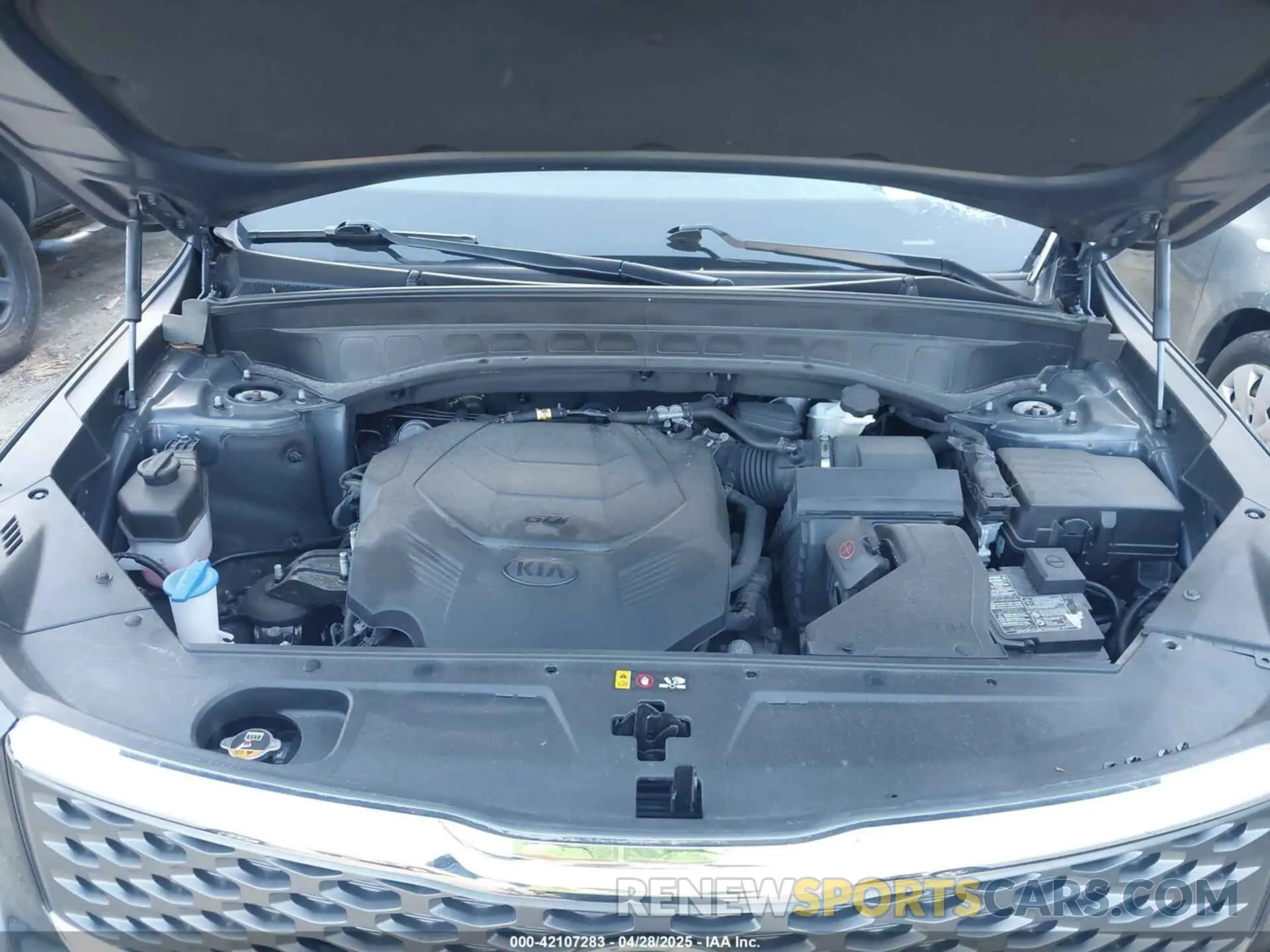 10 Photograph of a damaged car 5XYP2DHC2MG168172 KIA TELLURIDE 2021