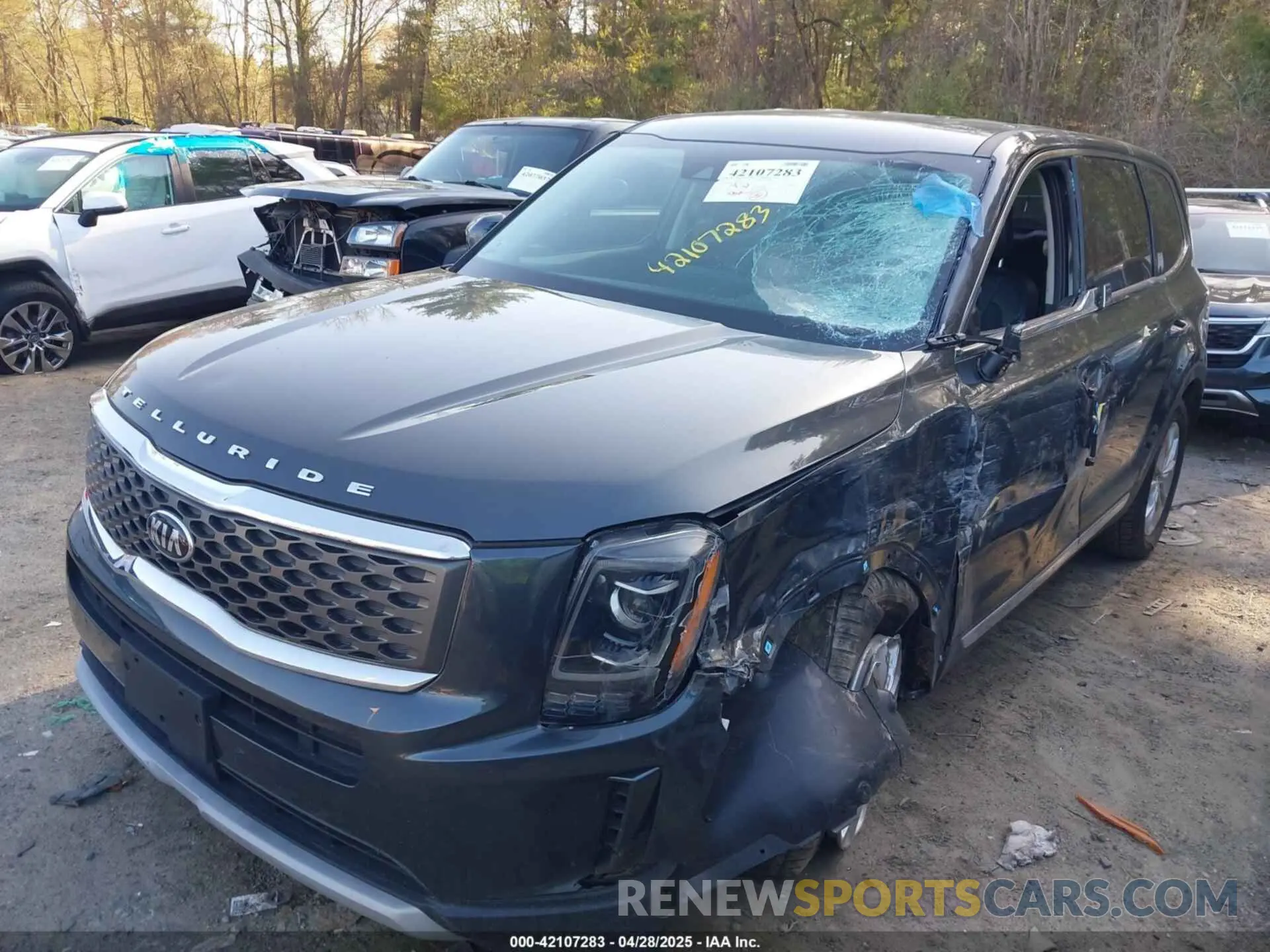2 Photograph of a damaged car 5XYP2DHC2MG168172 KIA TELLURIDE 2021
