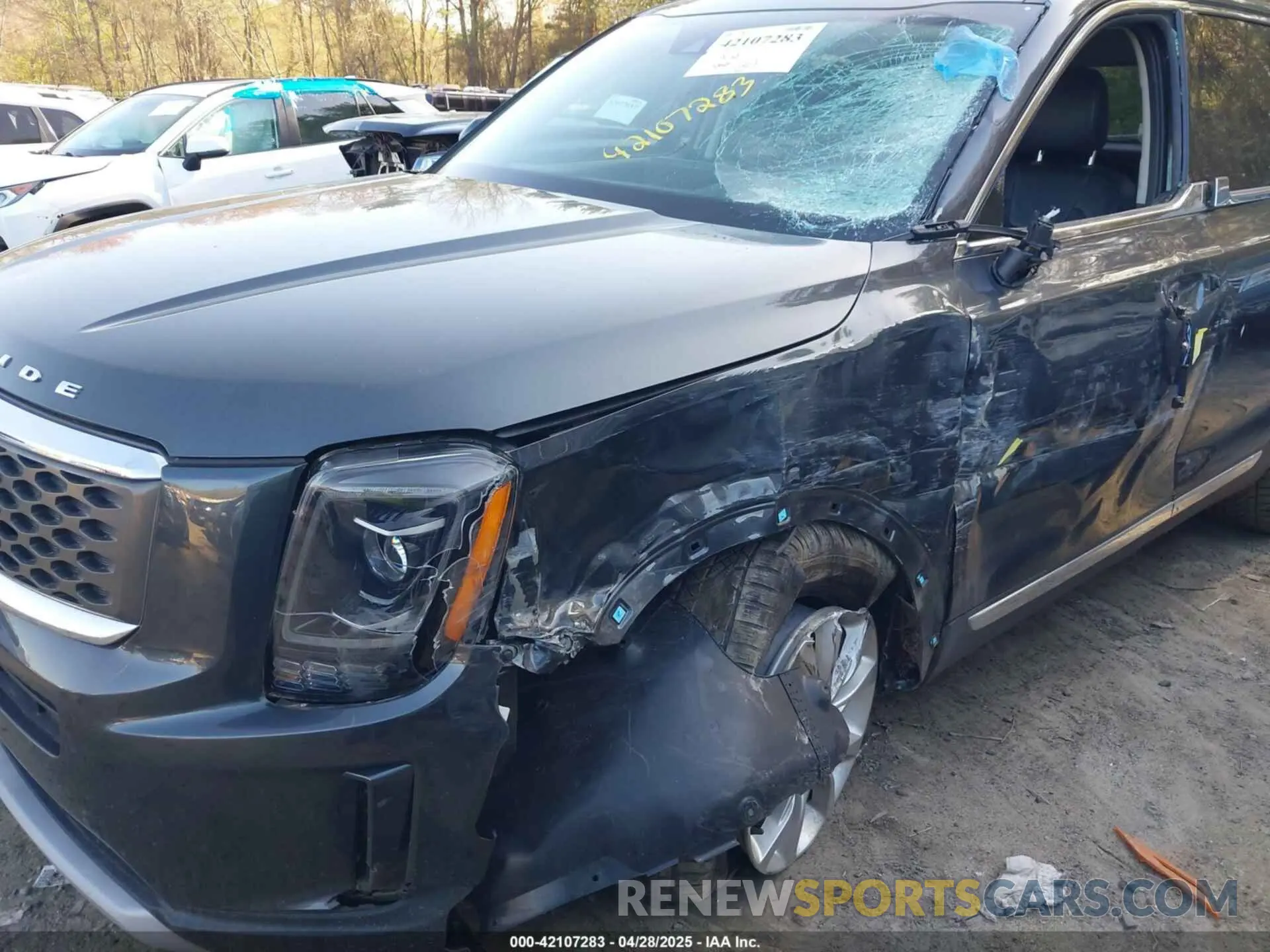 6 Photograph of a damaged car 5XYP2DHC2MG168172 KIA TELLURIDE 2021