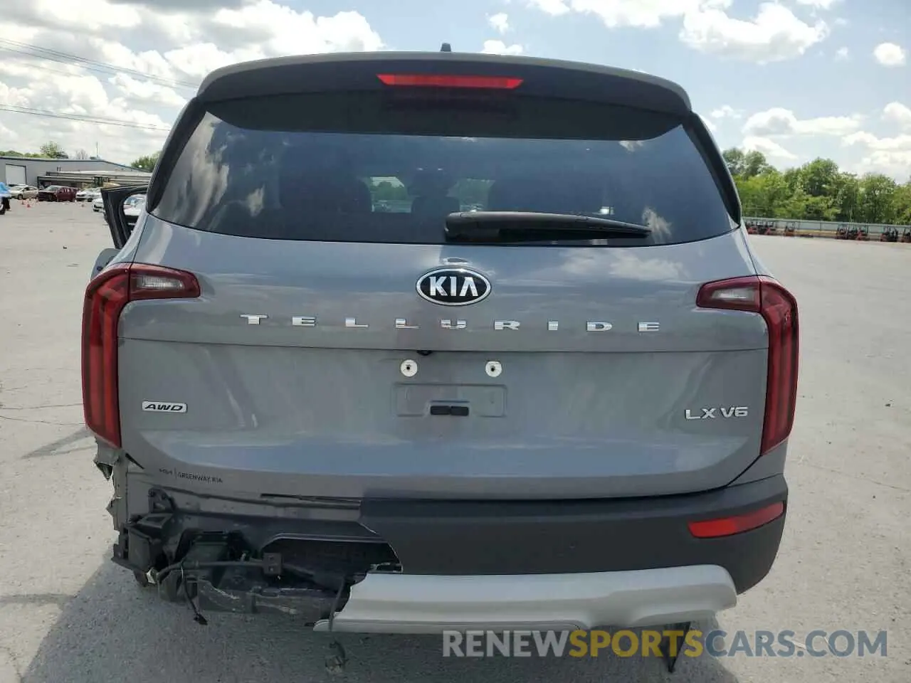 6 Photograph of a damaged car 5XYP2DHC5MG104045 KIA TELLURIDE 2021