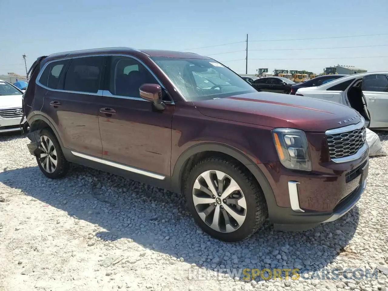 4 Photograph of a damaged car 5XYP34HC0MG148967 KIA TELLURIDE 2021