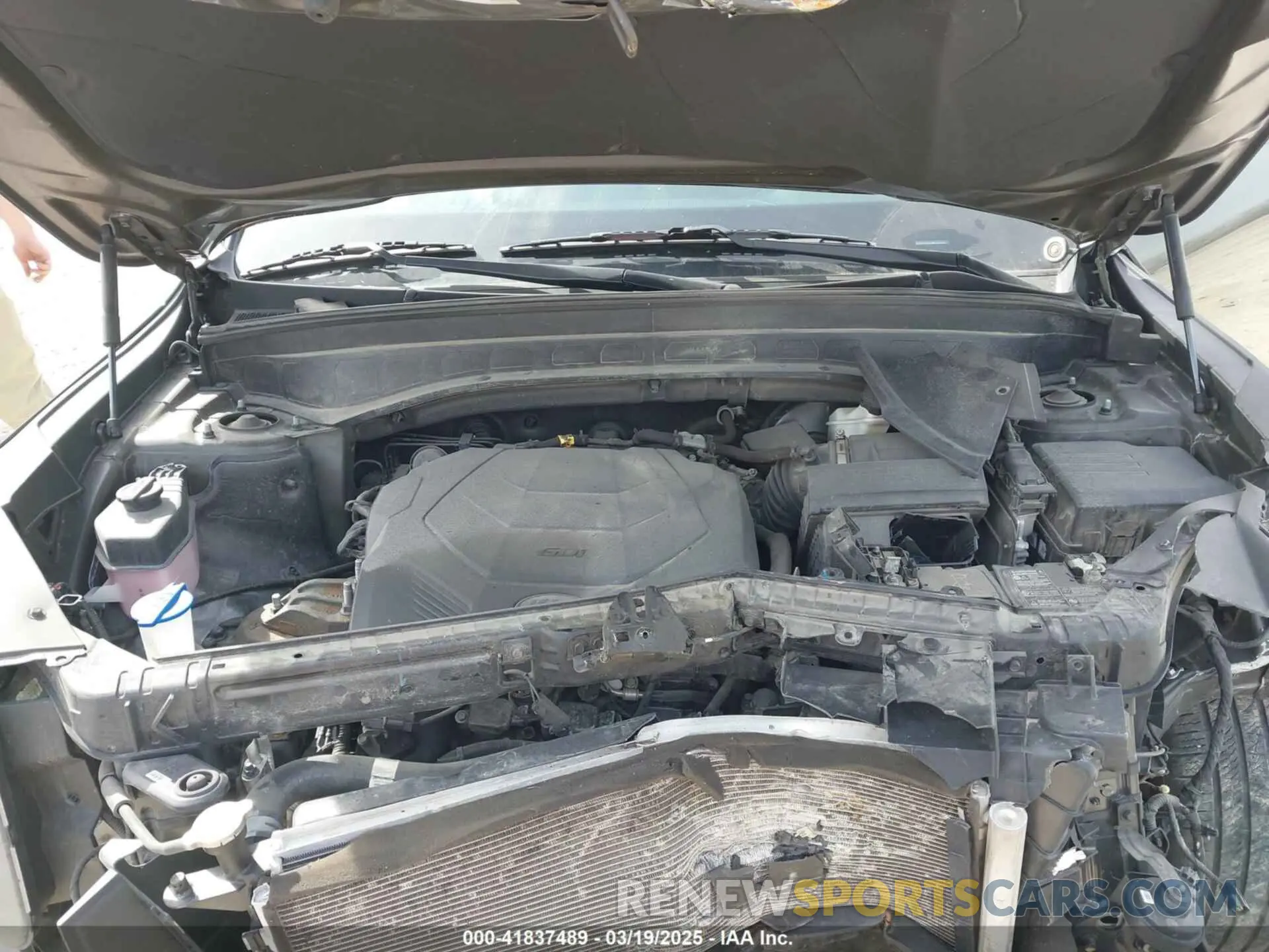 10 Photograph of a damaged car 5XYP34HC0MG162318 KIA TELLURIDE 2021