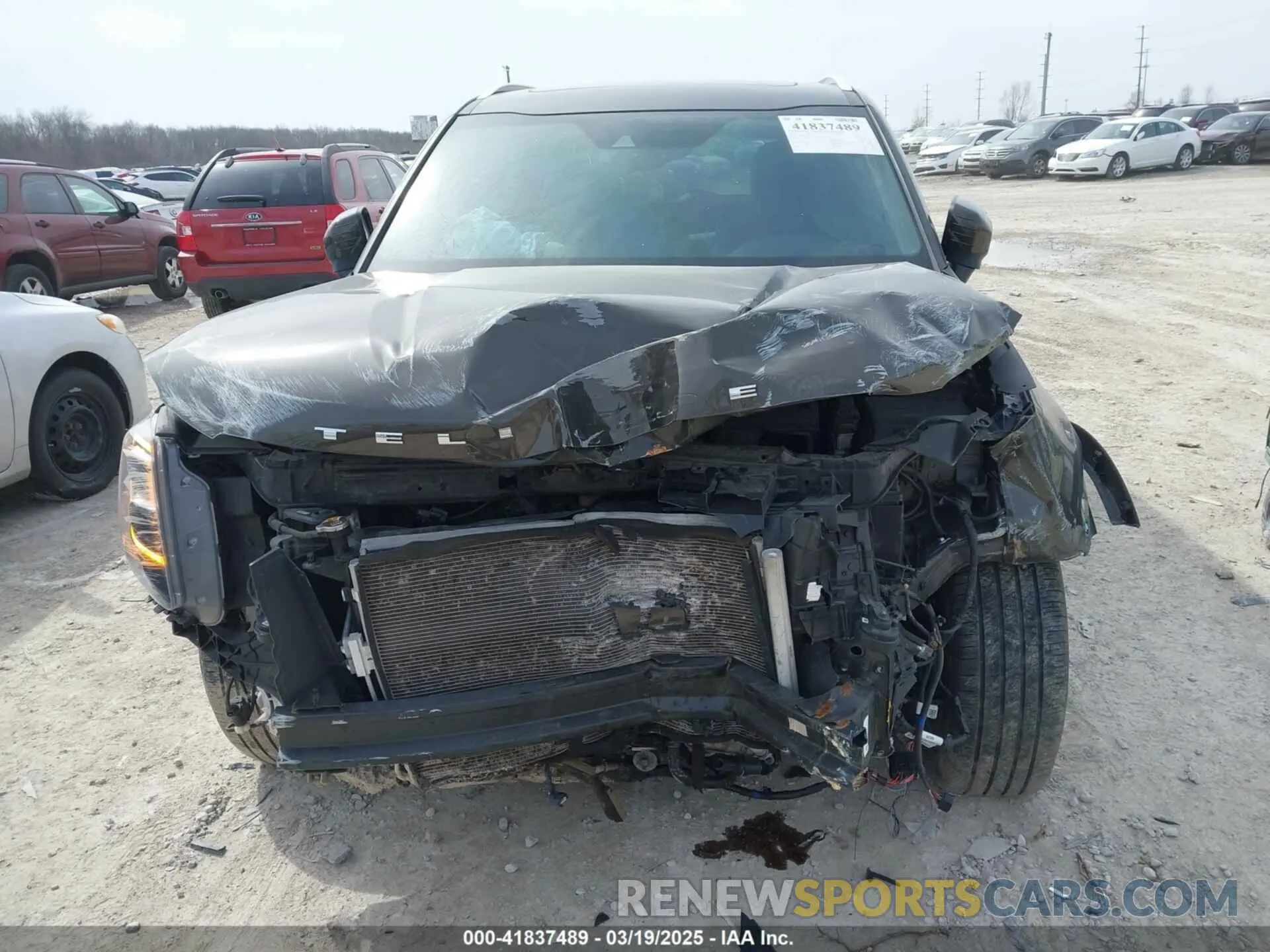 13 Photograph of a damaged car 5XYP34HC0MG162318 KIA TELLURIDE 2021