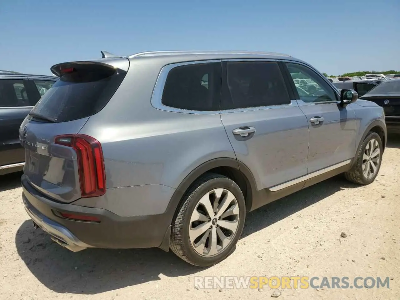 3 Photograph of a damaged car 5XYP34HC1MG161839 KIA TELLURIDE 2021