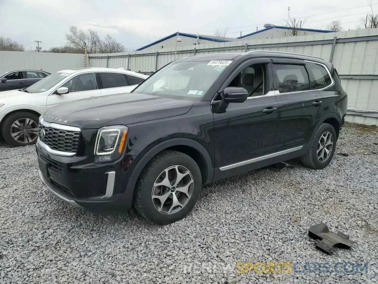 1 Photograph of a damaged car 5XYP34HC2MG121835 KIA TELLURIDE 2021