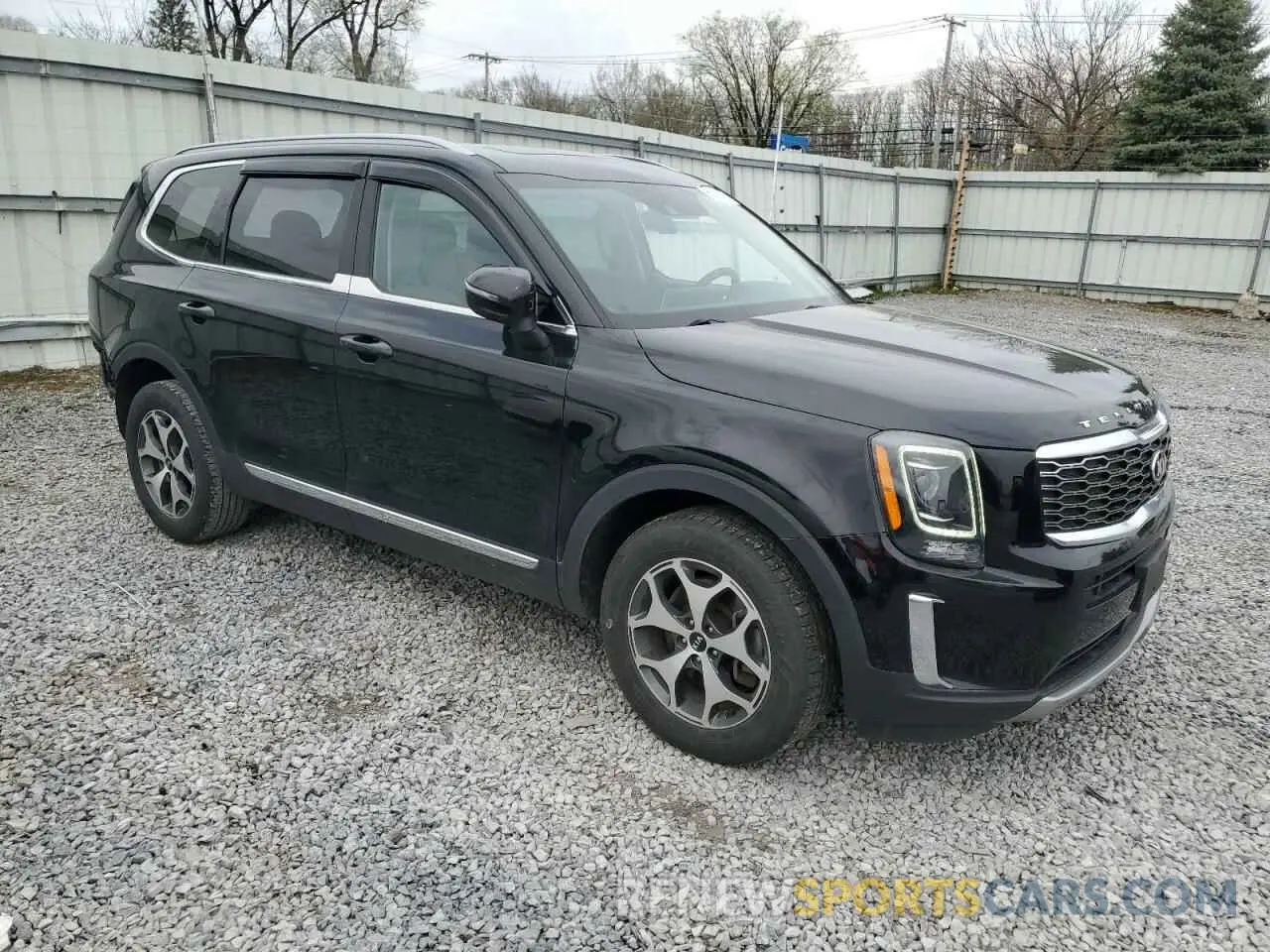 4 Photograph of a damaged car 5XYP34HC2MG121835 KIA TELLURIDE 2021
