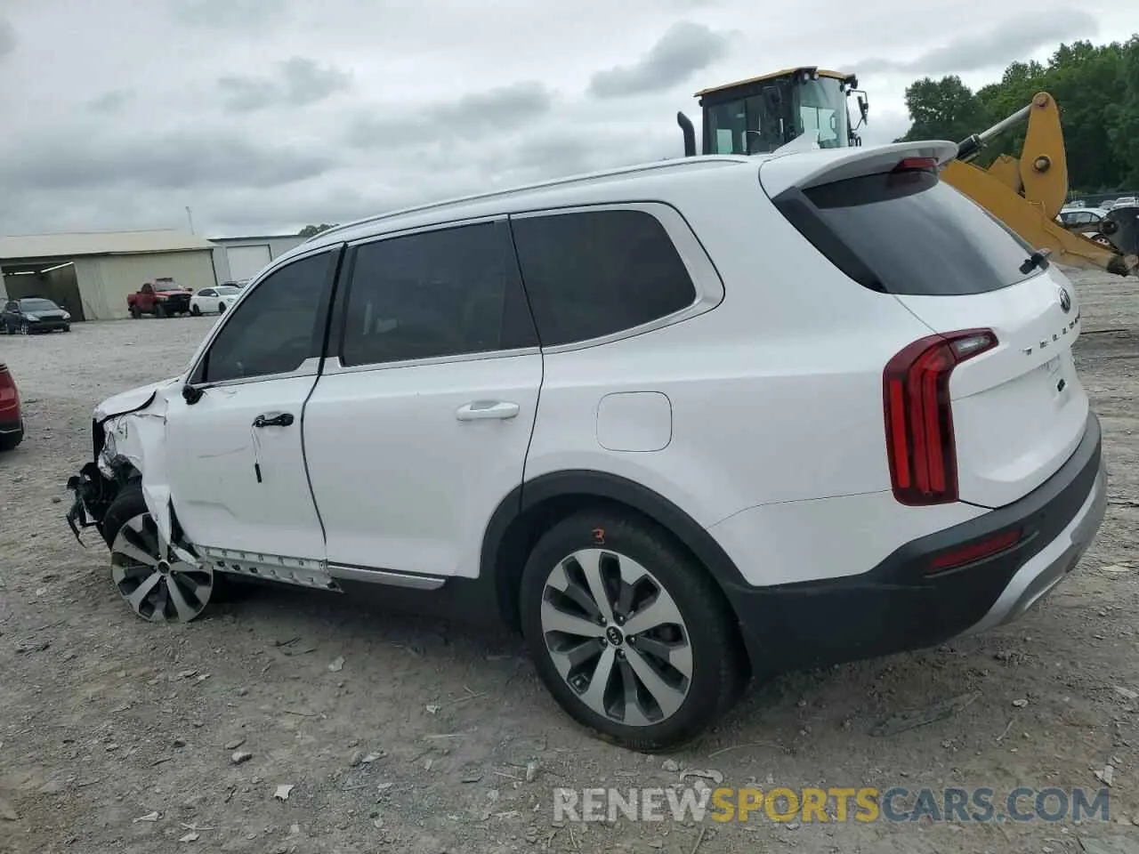 2 Photograph of a damaged car 5XYP34HC2MG162949 KIA TELLURIDE 2021