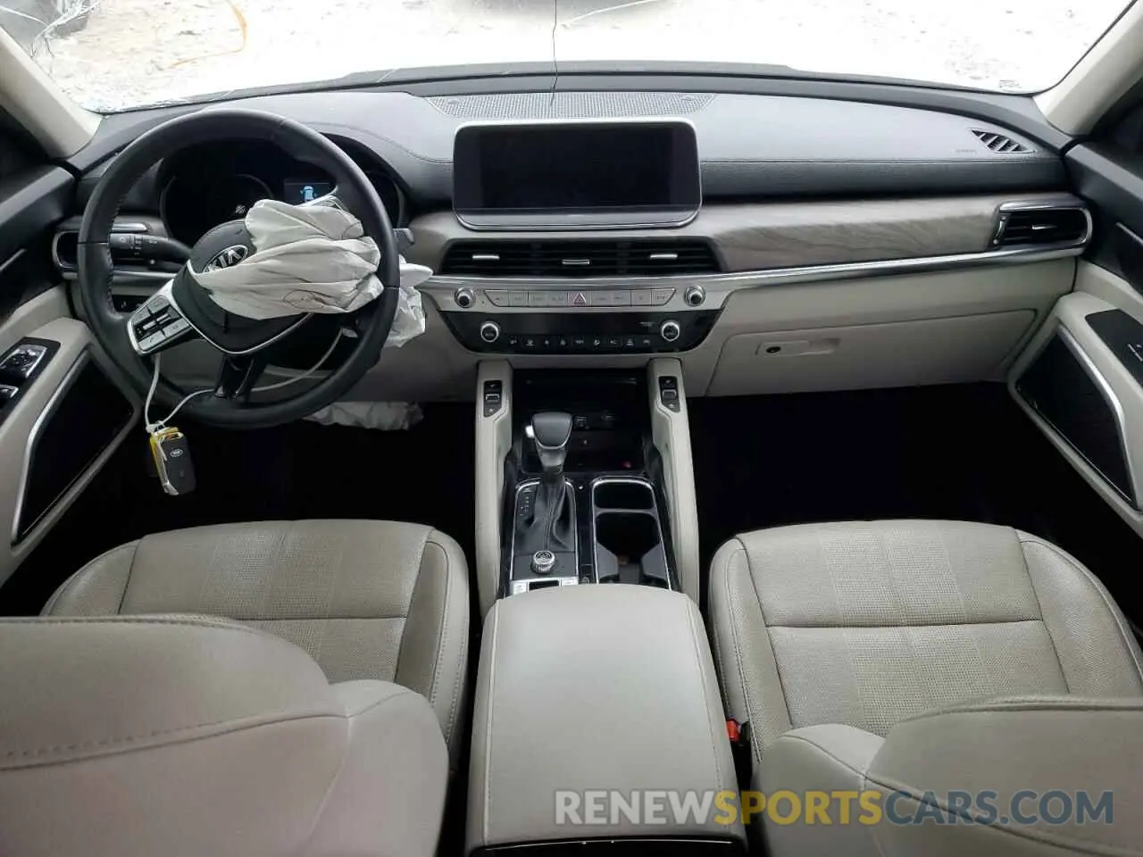 8 Photograph of a damaged car 5XYP34HC2MG162949 KIA TELLURIDE 2021