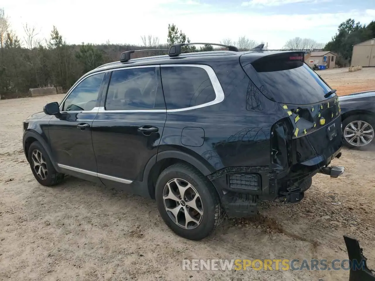 2 Photograph of a damaged car 5XYP34HC6MG124866 KIA TELLURIDE 2021