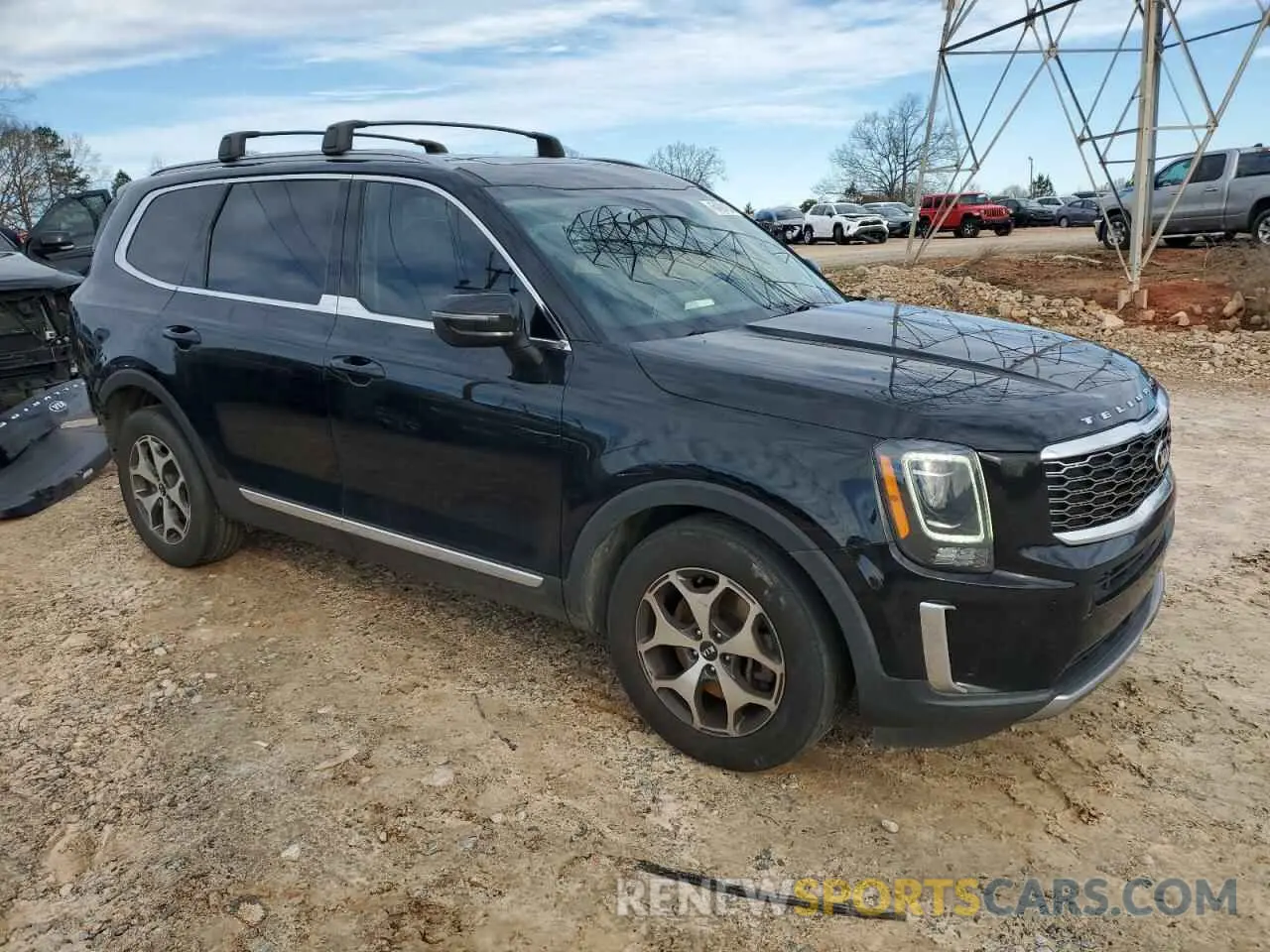 4 Photograph of a damaged car 5XYP34HC6MG124866 KIA TELLURIDE 2021