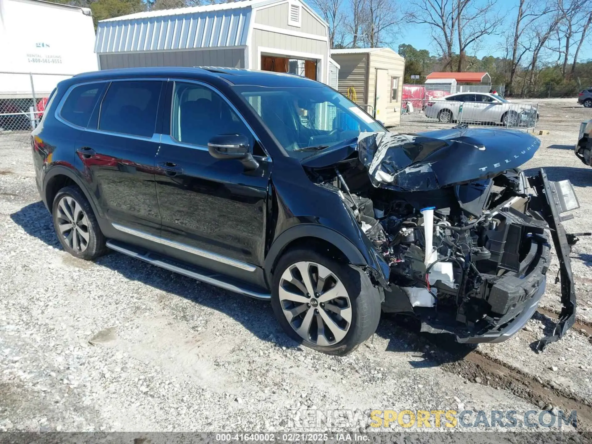 1 Photograph of a damaged car 5XYP34HC7MG170724 KIA TELLURIDE 2021