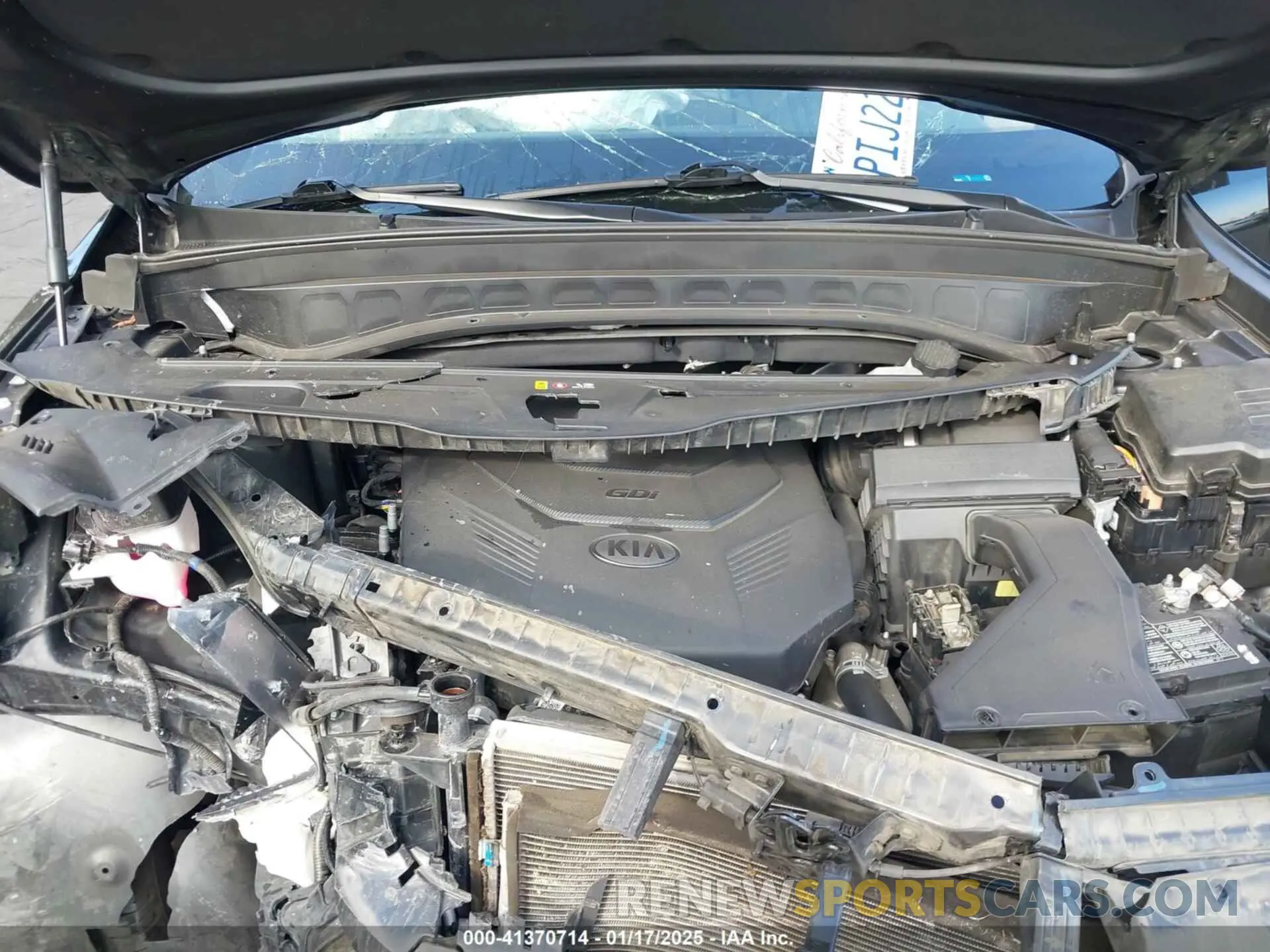 10 Photograph of a damaged car 5XYP34HC7MG184185 KIA TELLURIDE 2021