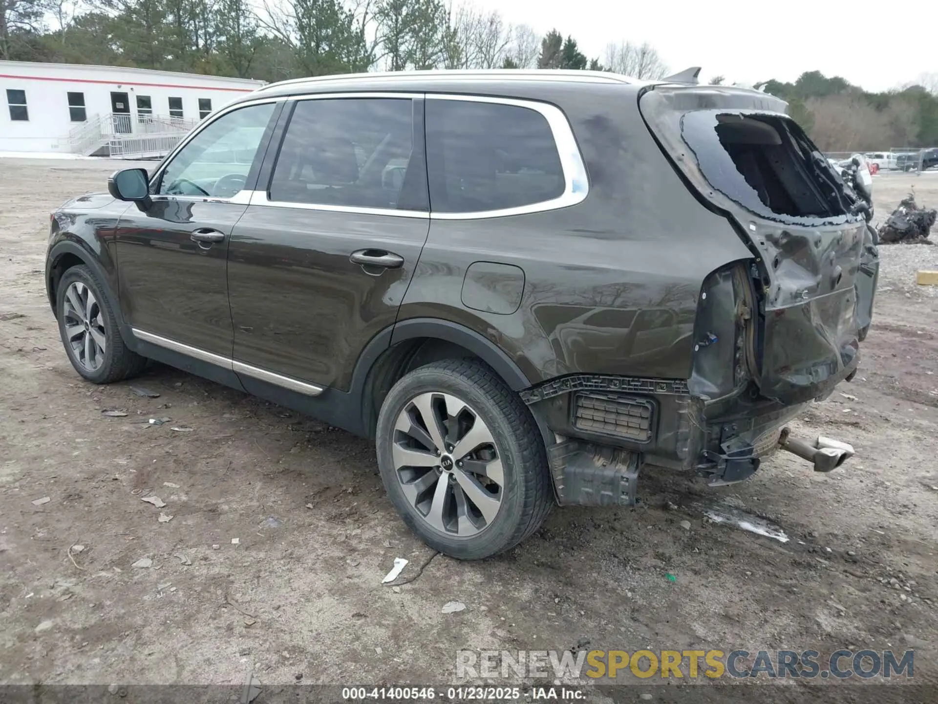 3 Photograph of a damaged car 5XYP34HC9MG154170 KIA TELLURIDE 2021