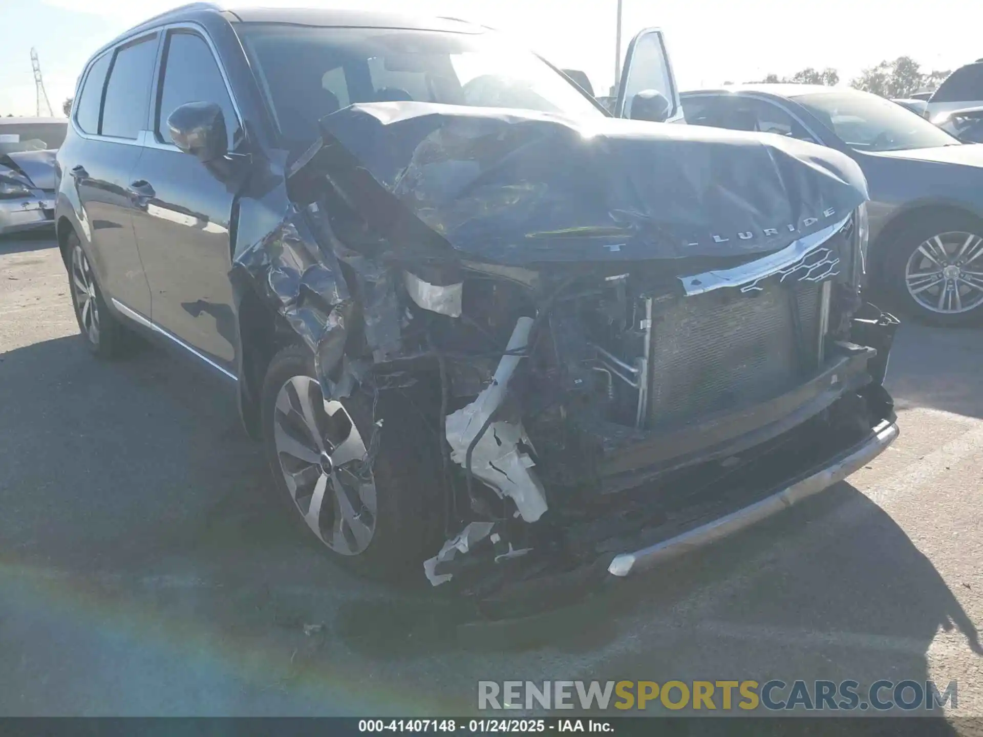 6 Photograph of a damaged car 5XYP34HC9MG156033 KIA TELLURIDE 2021