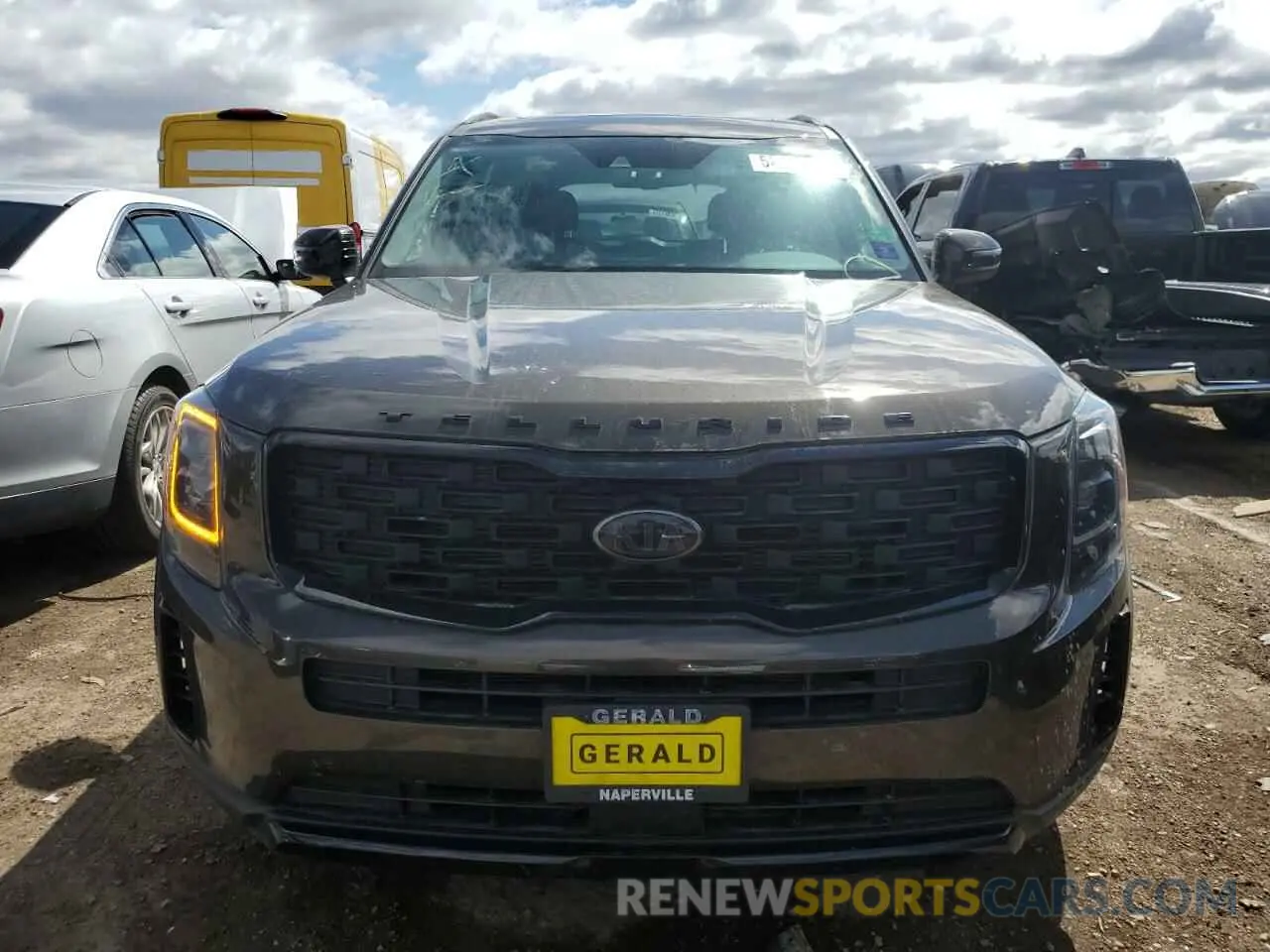 5 Photograph of a damaged car 5XYP3DHC5MG164646 KIA TELLURIDE 2021