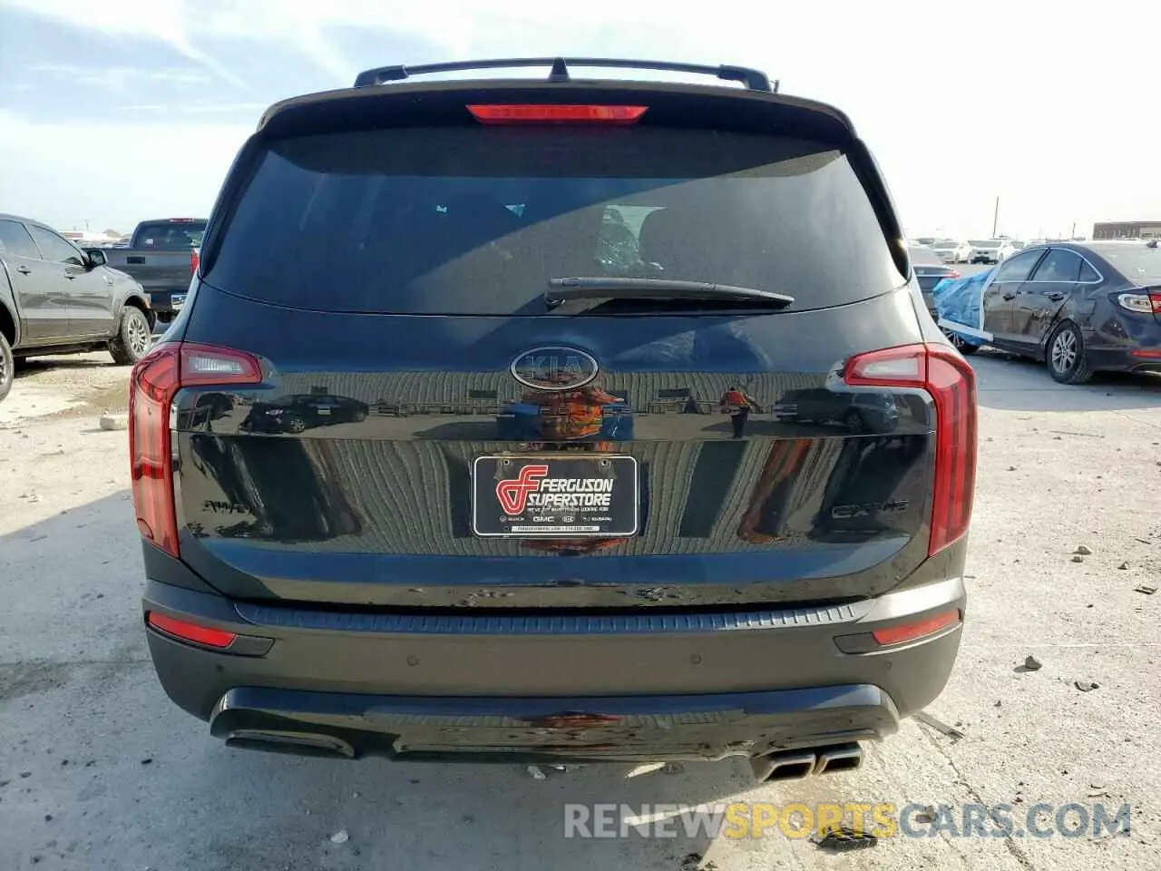 6 Photograph of a damaged car 5XYP3DHC8MG104473 KIA TELLURIDE 2021