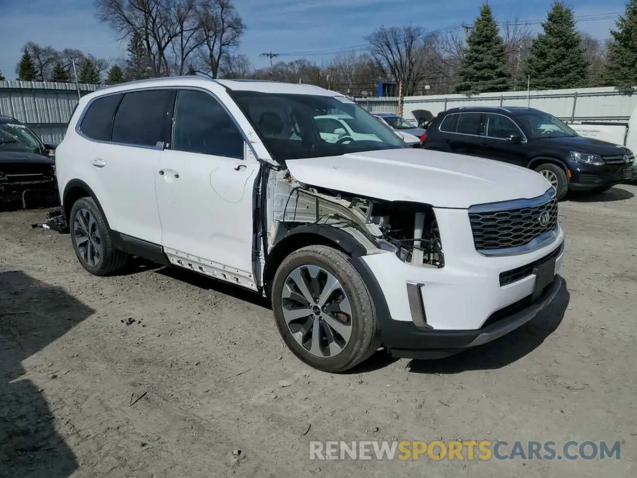 4 Photograph of a damaged car 5XYP3DHC8MG118700 KIA TELLURIDE 2021