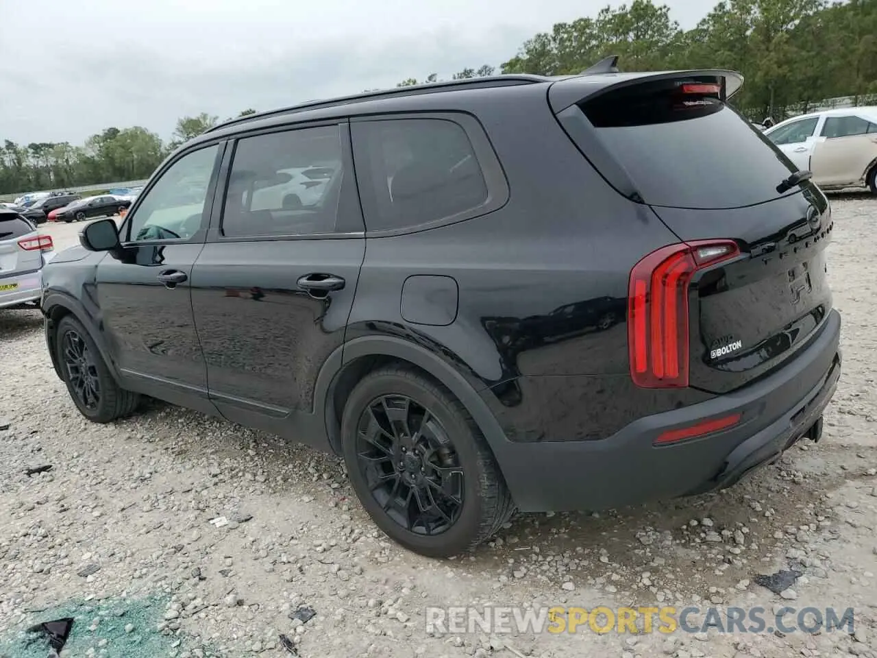 2 Photograph of a damaged car 5XYP3DHC8MG194059 KIA TELLURIDE 2021