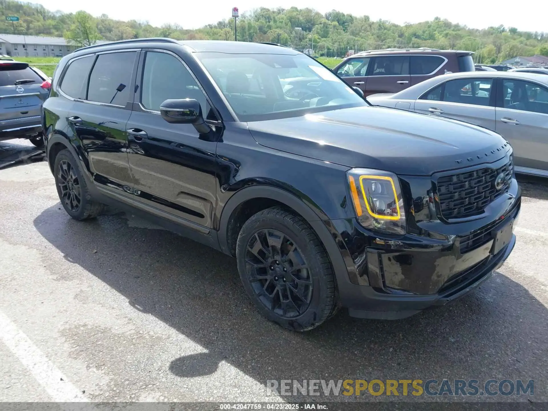 1 Photograph of a damaged car 5XYP3DHC9MG192207 KIA TELLURIDE 2021