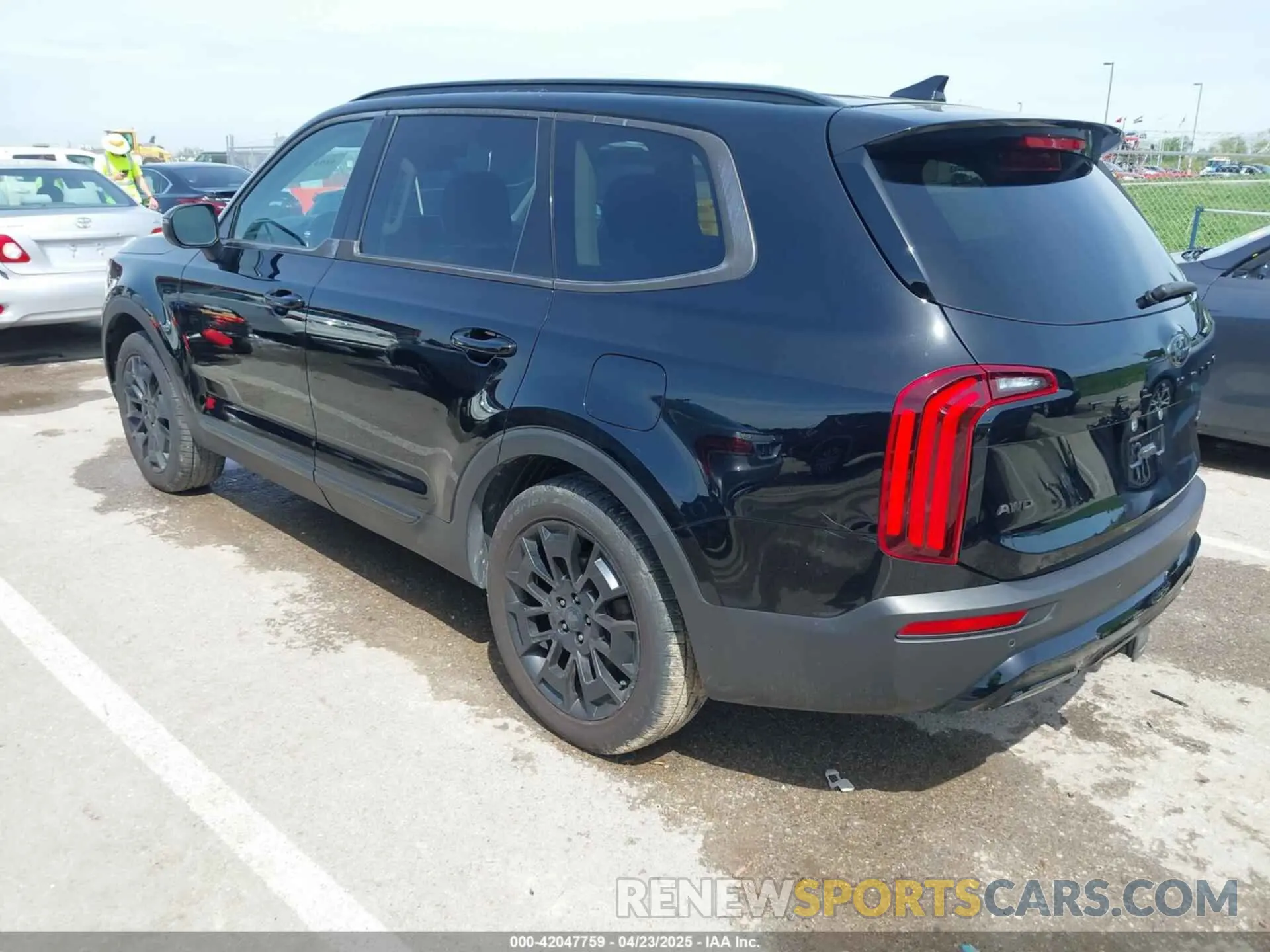 3 Photograph of a damaged car 5XYP3DHC9MG192207 KIA TELLURIDE 2021