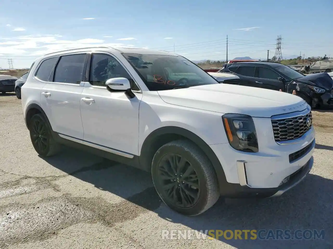 4 Photograph of a damaged car 5XYP54HC0MG155332 KIA TELLURIDE 2021