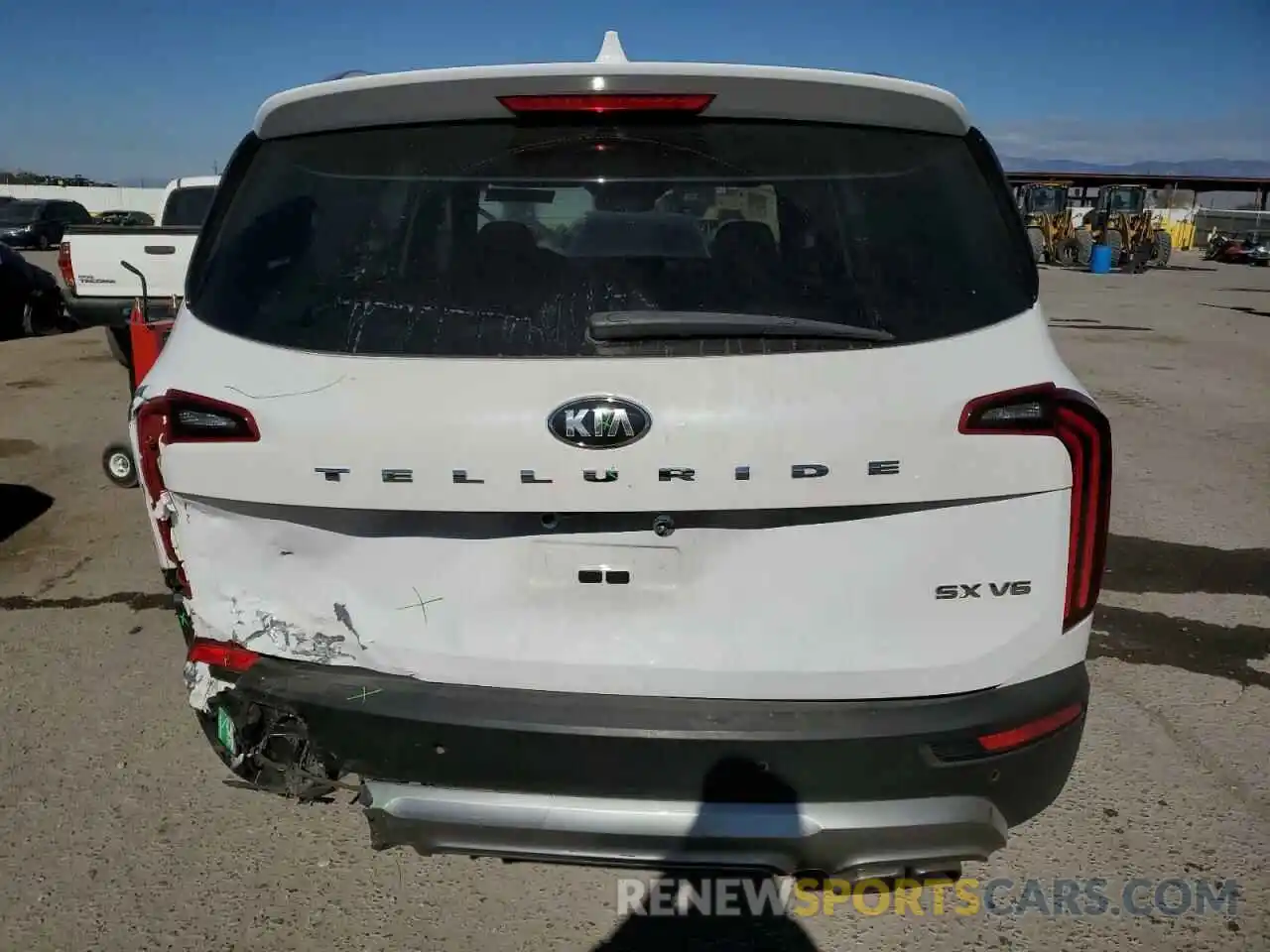 6 Photograph of a damaged car 5XYP54HC0MG155332 KIA TELLURIDE 2021