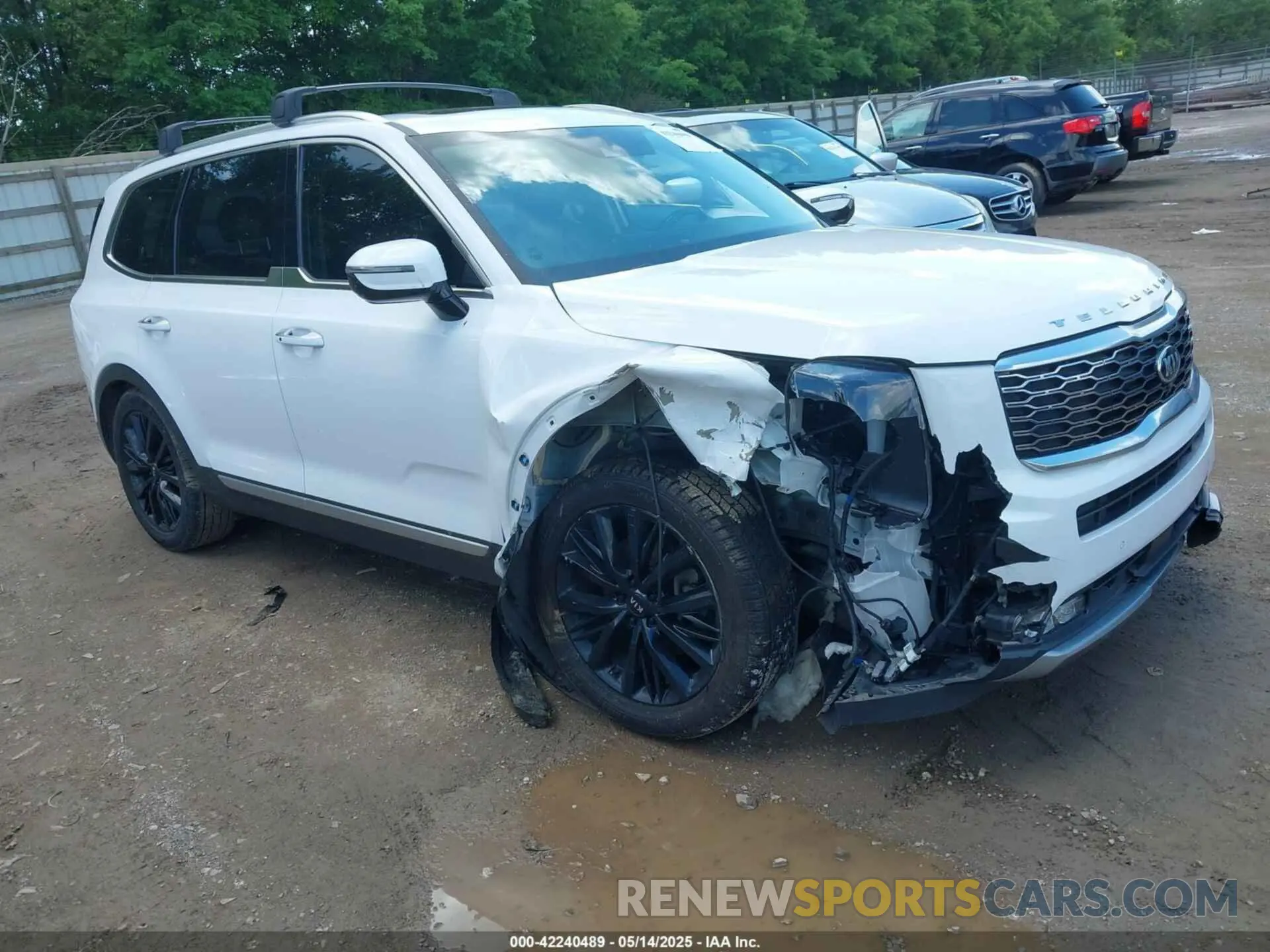 1 Photograph of a damaged car 5XYP54HC1MG153461 KIA TELLURIDE 2021