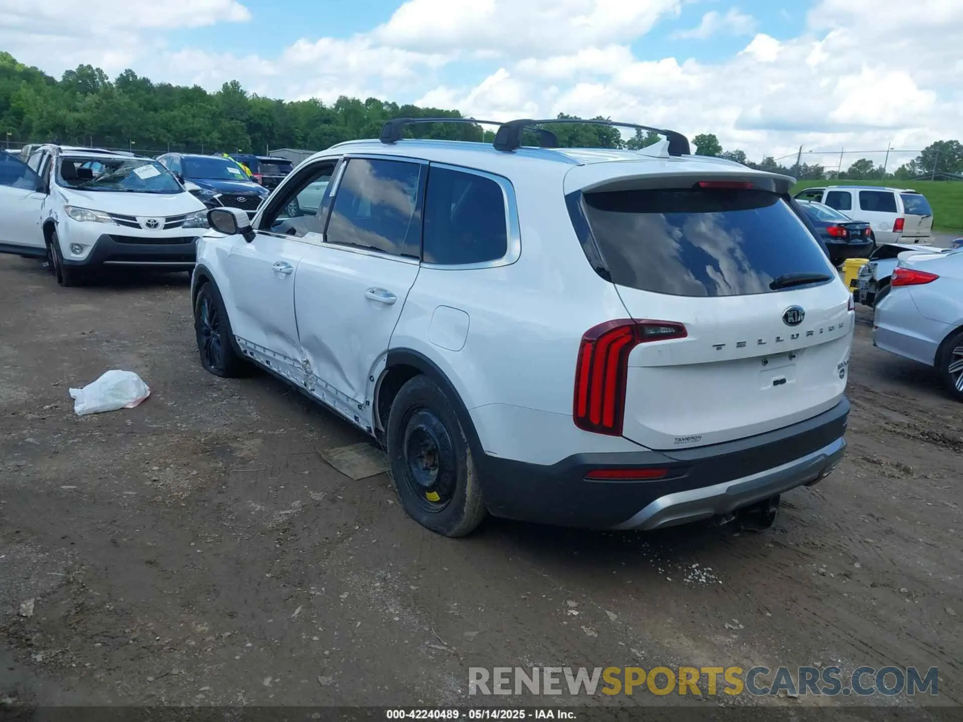 3 Photograph of a damaged car 5XYP54HC1MG153461 KIA TELLURIDE 2021