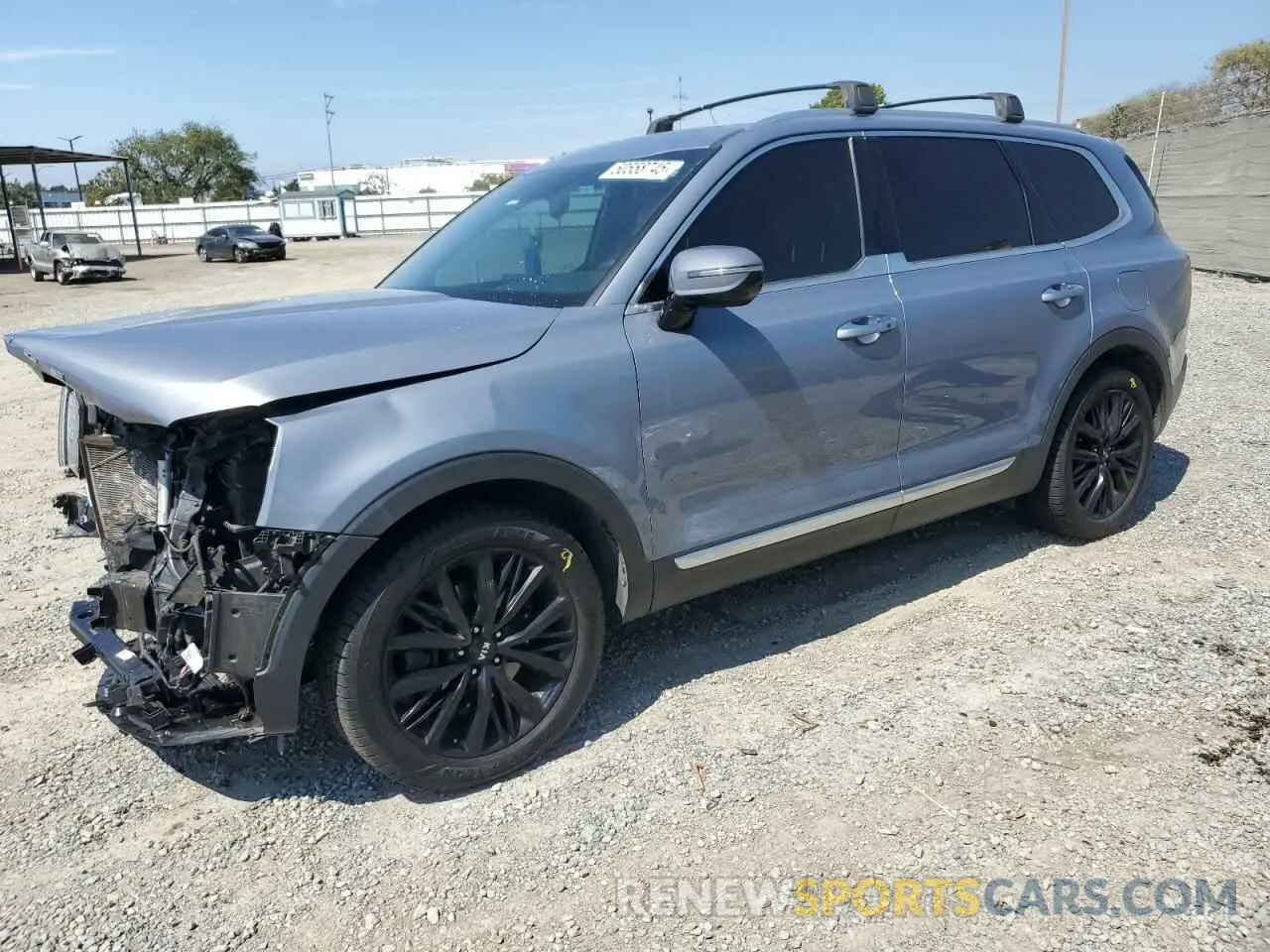 1 Photograph of a damaged car 5XYP54HC5MG184826 KIA TELLURIDE 2021