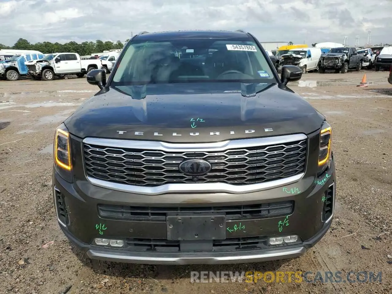 5 Photograph of a damaged car 5XYP54HC7MG134672 KIA TELLURIDE 2021