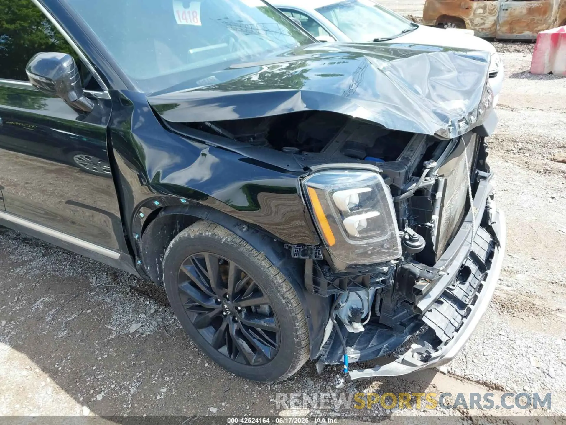 6 Photograph of a damaged car 5XYP54HC7MG157885 KIA TELLURIDE 2021
