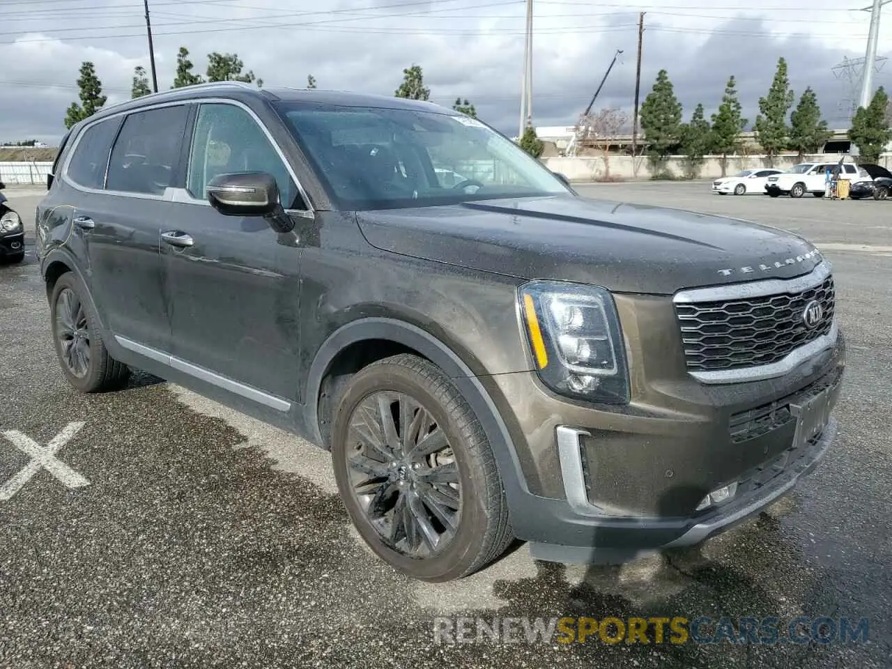 4 Photograph of a damaged car 5XYP54HC7MG191227 KIA TELLURIDE 2021