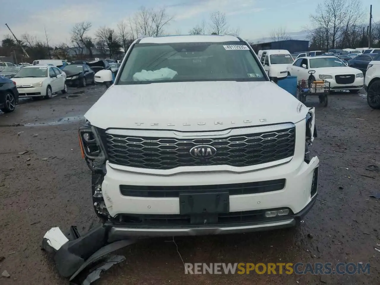 5 Photograph of a damaged car 5XYP54HC8MG158219 KIA TELLURIDE 2021