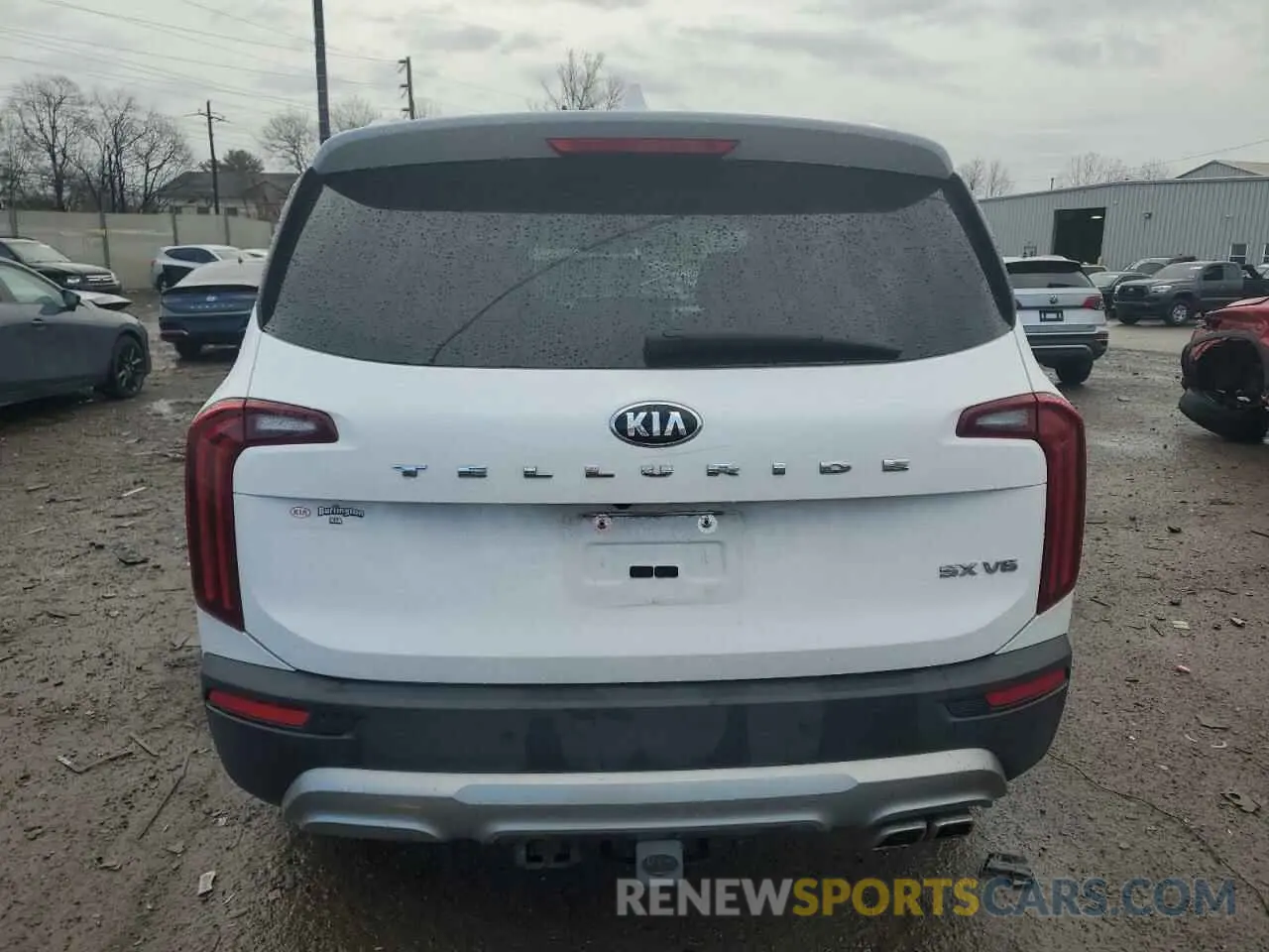 6 Photograph of a damaged car 5XYP54HC8MG158219 KIA TELLURIDE 2021
