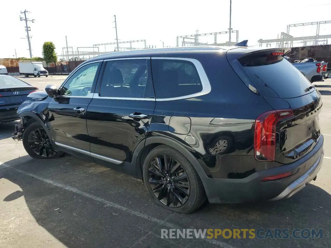 2 Photograph of a damaged car 5XYP54HCXMG173451 KIA TELLURIDE 2021