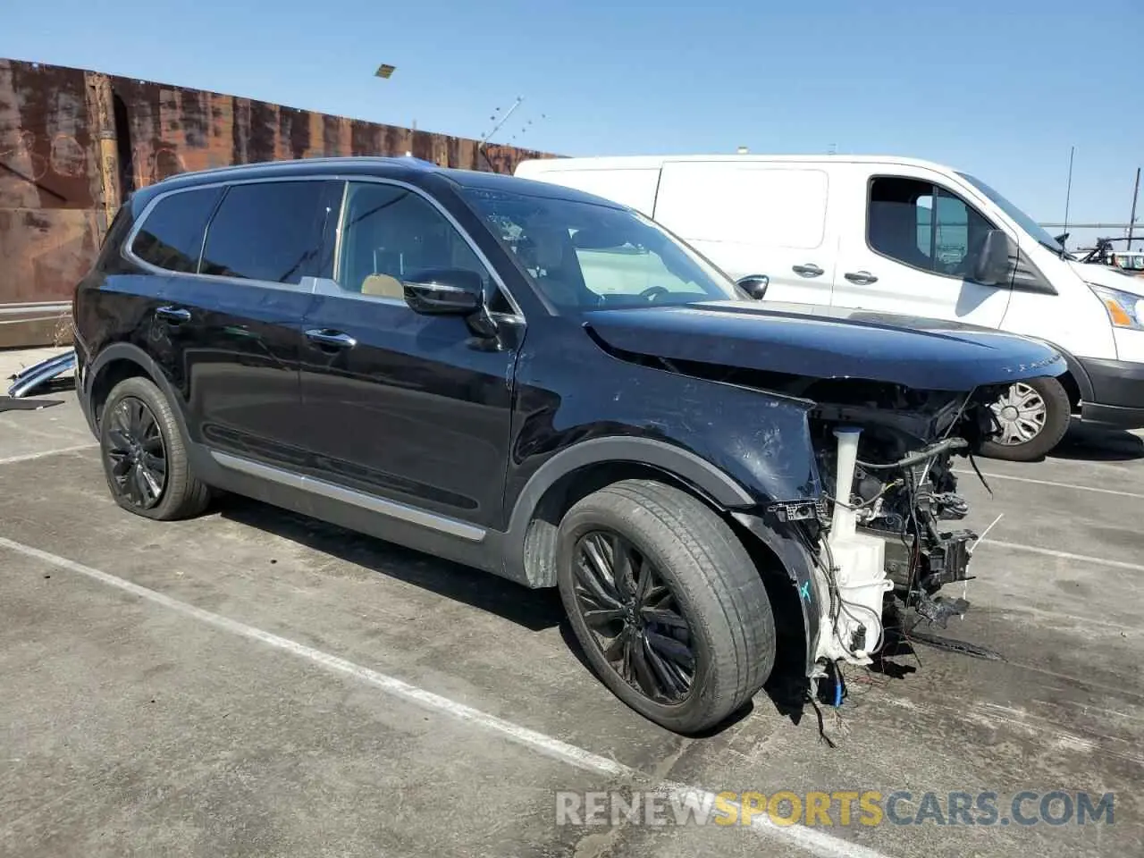 4 Photograph of a damaged car 5XYP54HCXMG173451 KIA TELLURIDE 2021