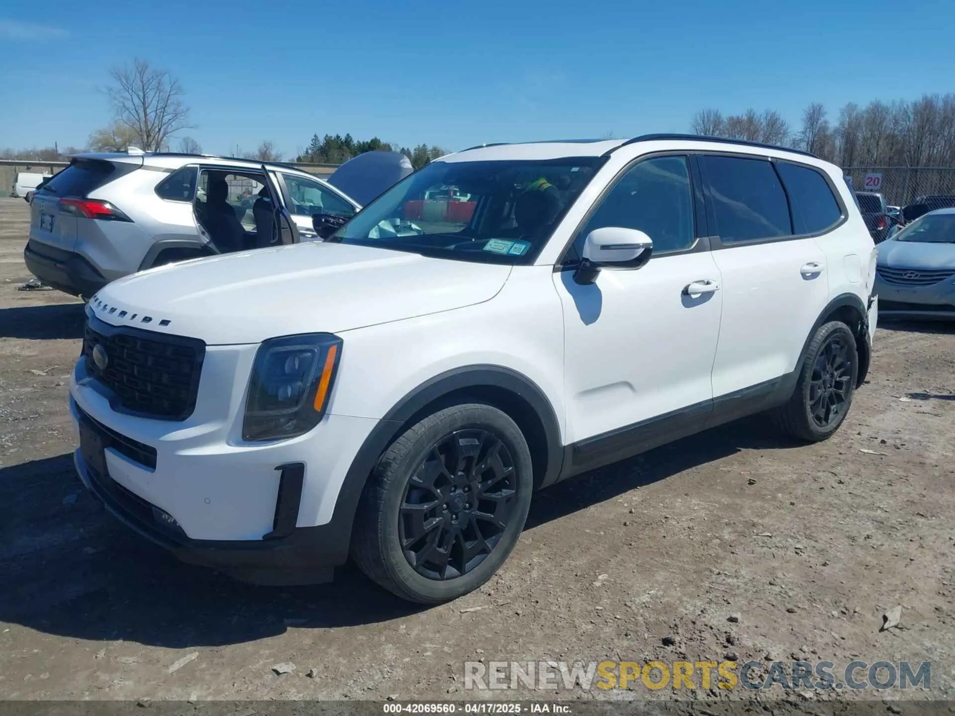 2 Photograph of a damaged car 5XYP5DHC0MG145965 KIA TELLURIDE 2021