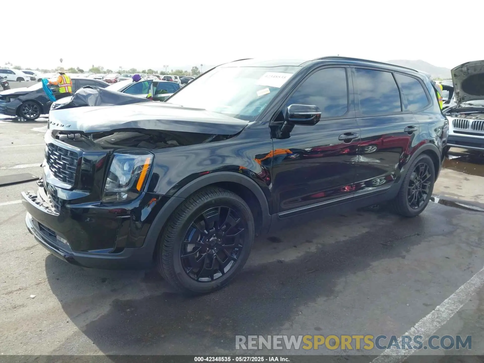 2 Photograph of a damaged car 5XYP5DHC1MG170972 KIA TELLURIDE 2021