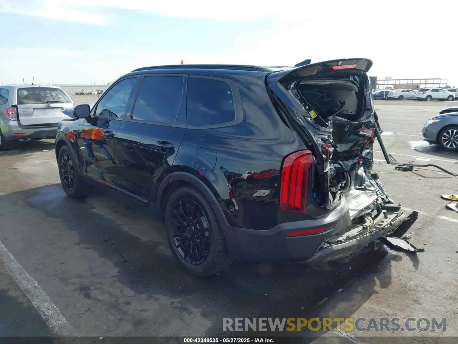 3 Photograph of a damaged car 5XYP5DHC1MG170972 KIA TELLURIDE 2021