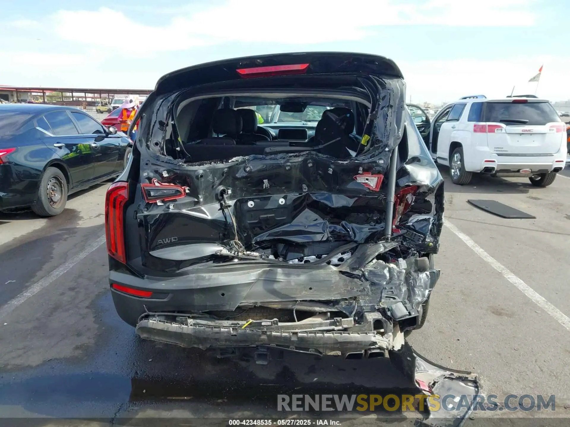 6 Photograph of a damaged car 5XYP5DHC1MG170972 KIA TELLURIDE 2021