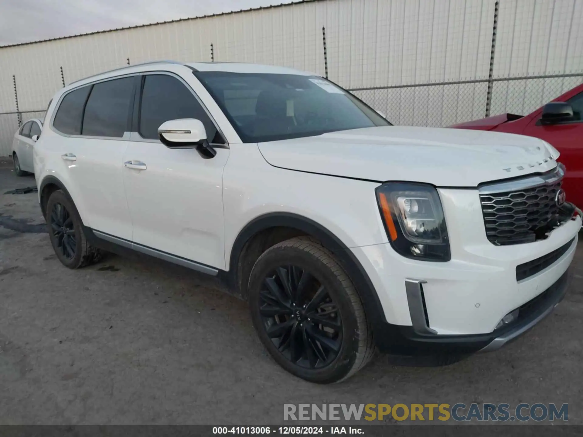 1 Photograph of a damaged car 5XYP5DHC2MG112353 KIA TELLURIDE 2021