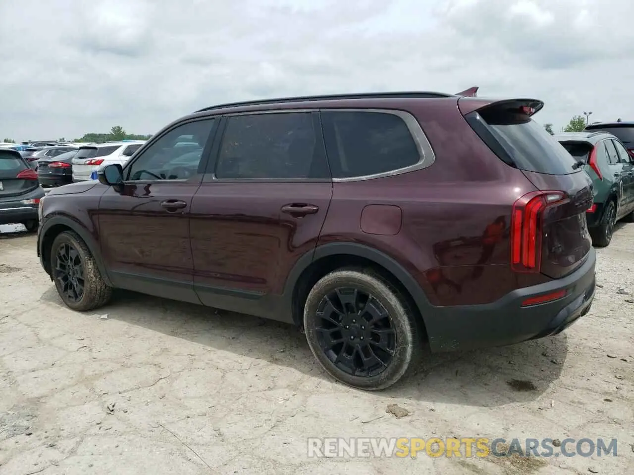2 Photograph of a damaged car 5XYP5DHC2MG125149 KIA TELLURIDE 2021